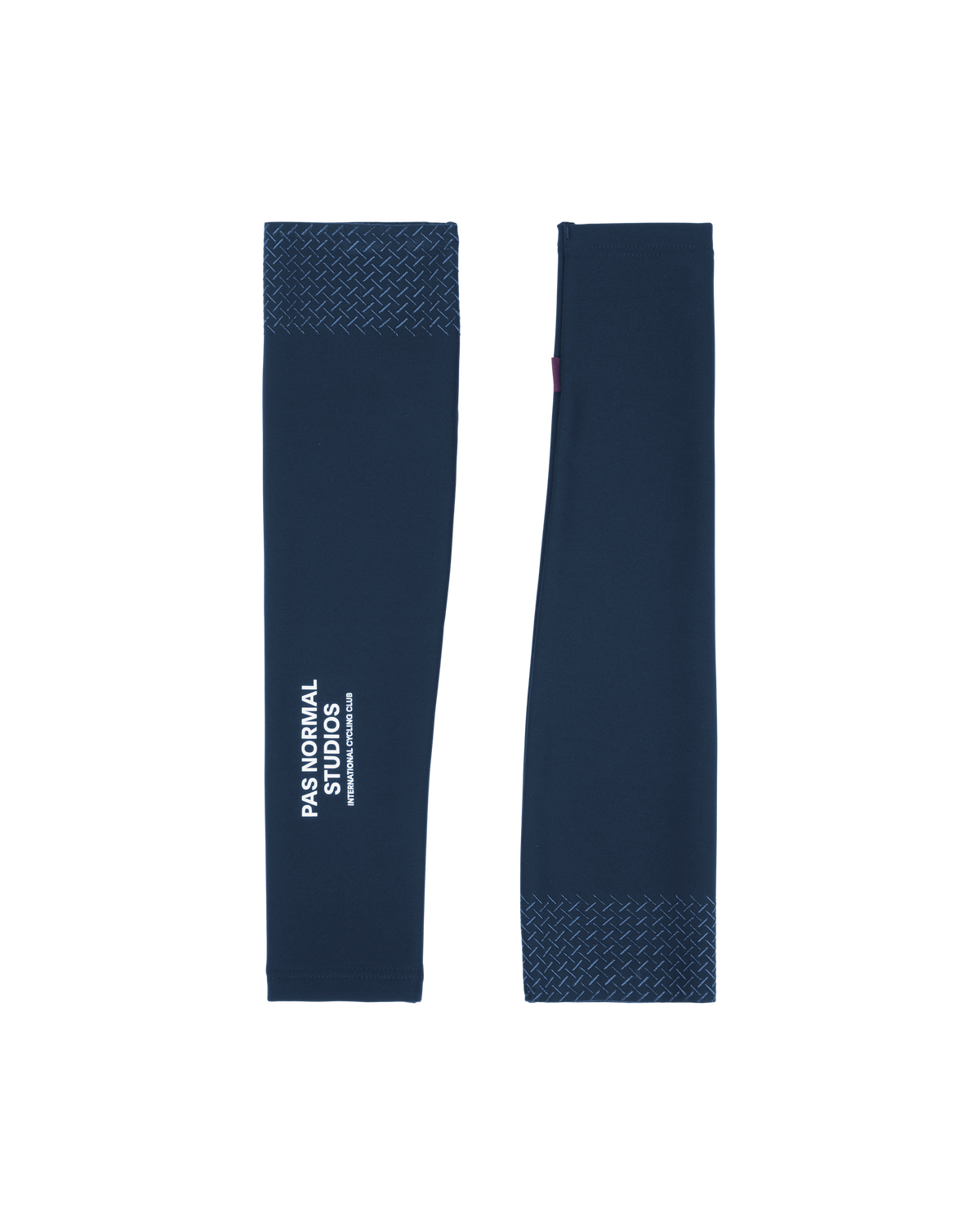 Logo Arm Warmers Navy en vista plana #Color_Navy