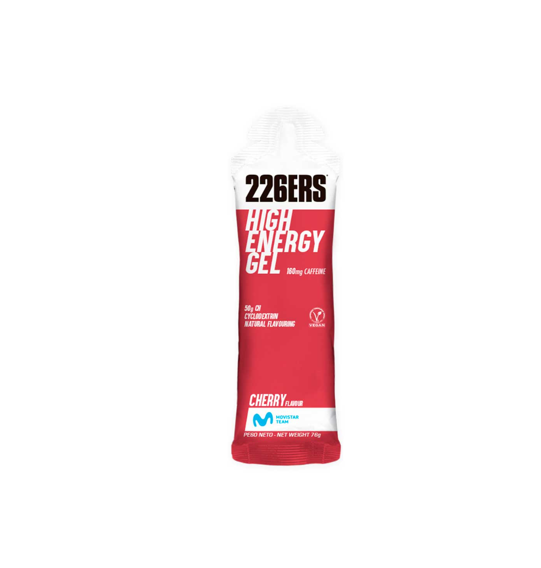 226ERS High Energy Energy Gel Cherry Flavour (with caffeine) 76 g