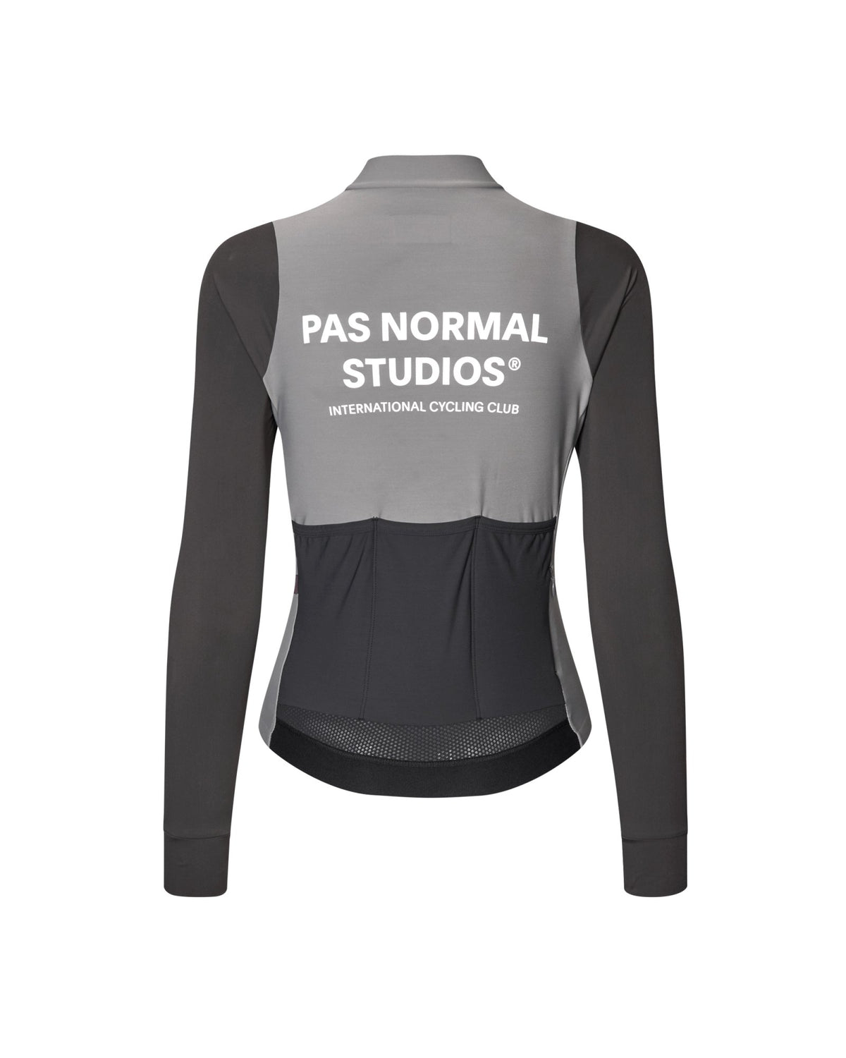 Maillot Largo Mujer Pas Normal Studios Mechanism en Color Block Grey, vista trasera #Color_Color Block Grey