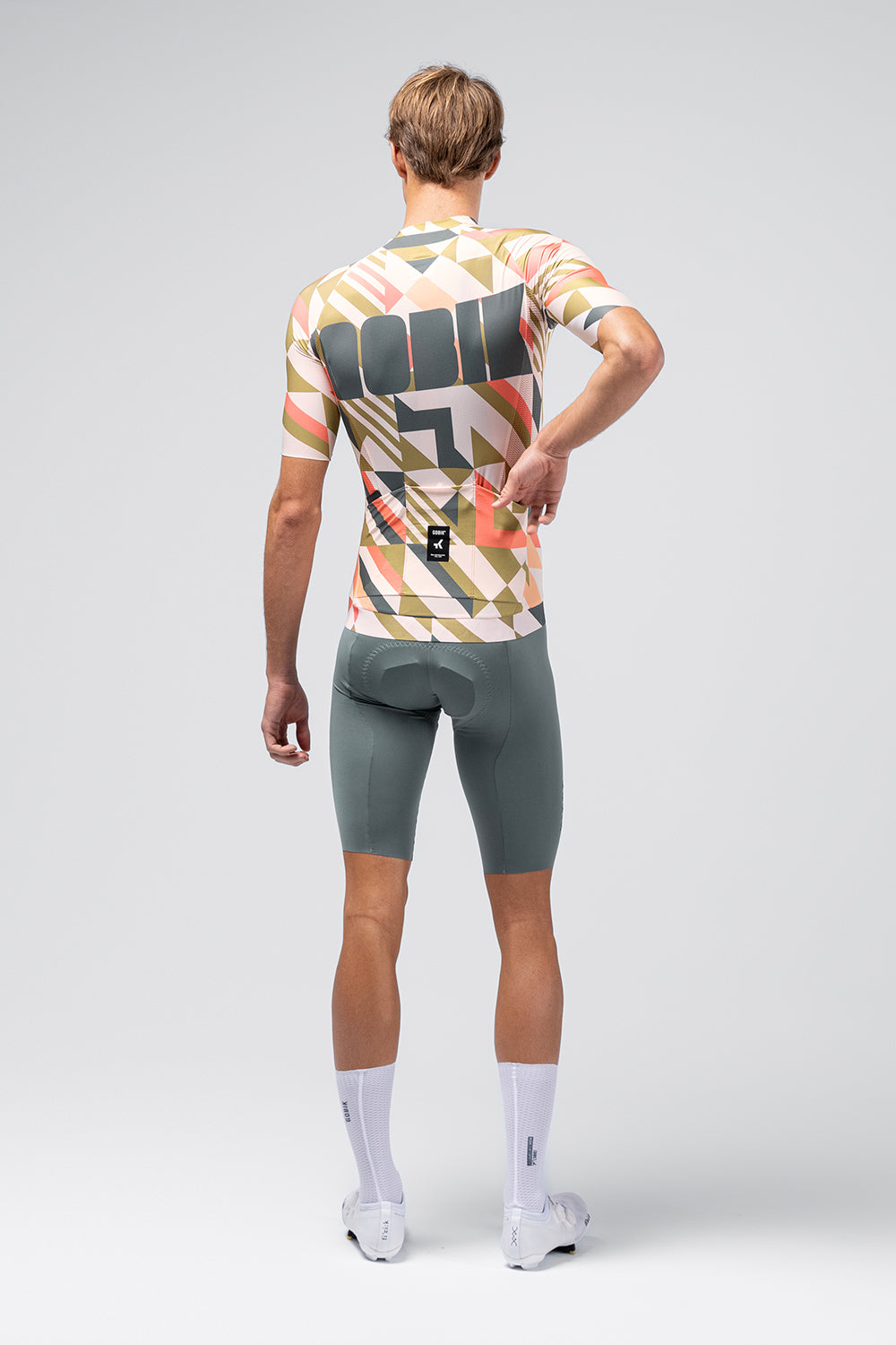 Maillot Gobik CX Pro 4.0 en Joint, vista trasera sobre modelo #Color_Joint