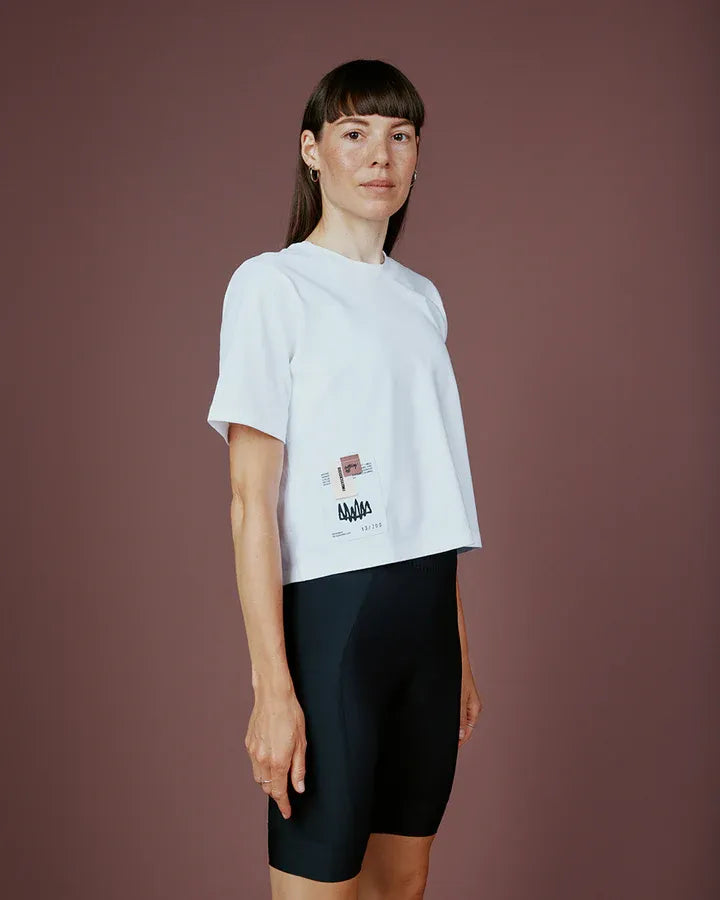 Camiseta Fingerscrossed Cropped Setting Off