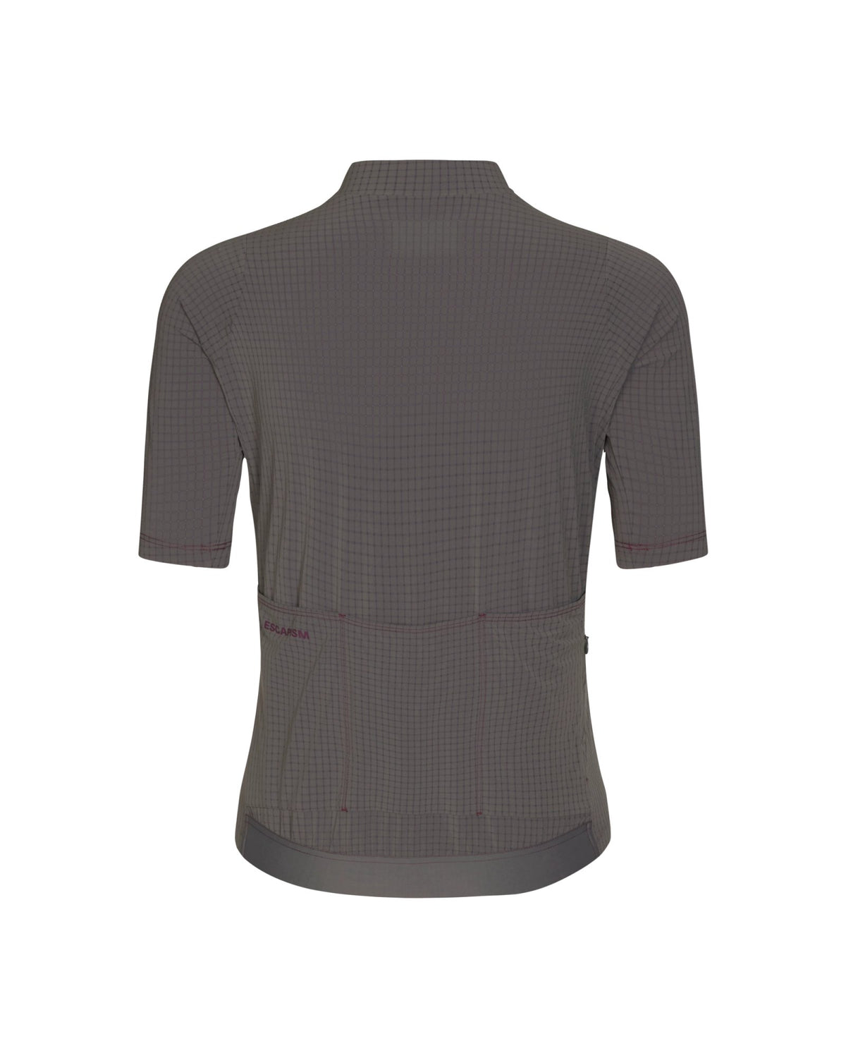 Maillot corto de mujer Pas Normal Studios Escapism Light en Dusty Brown, vista trasera #Color_Dusty Brown