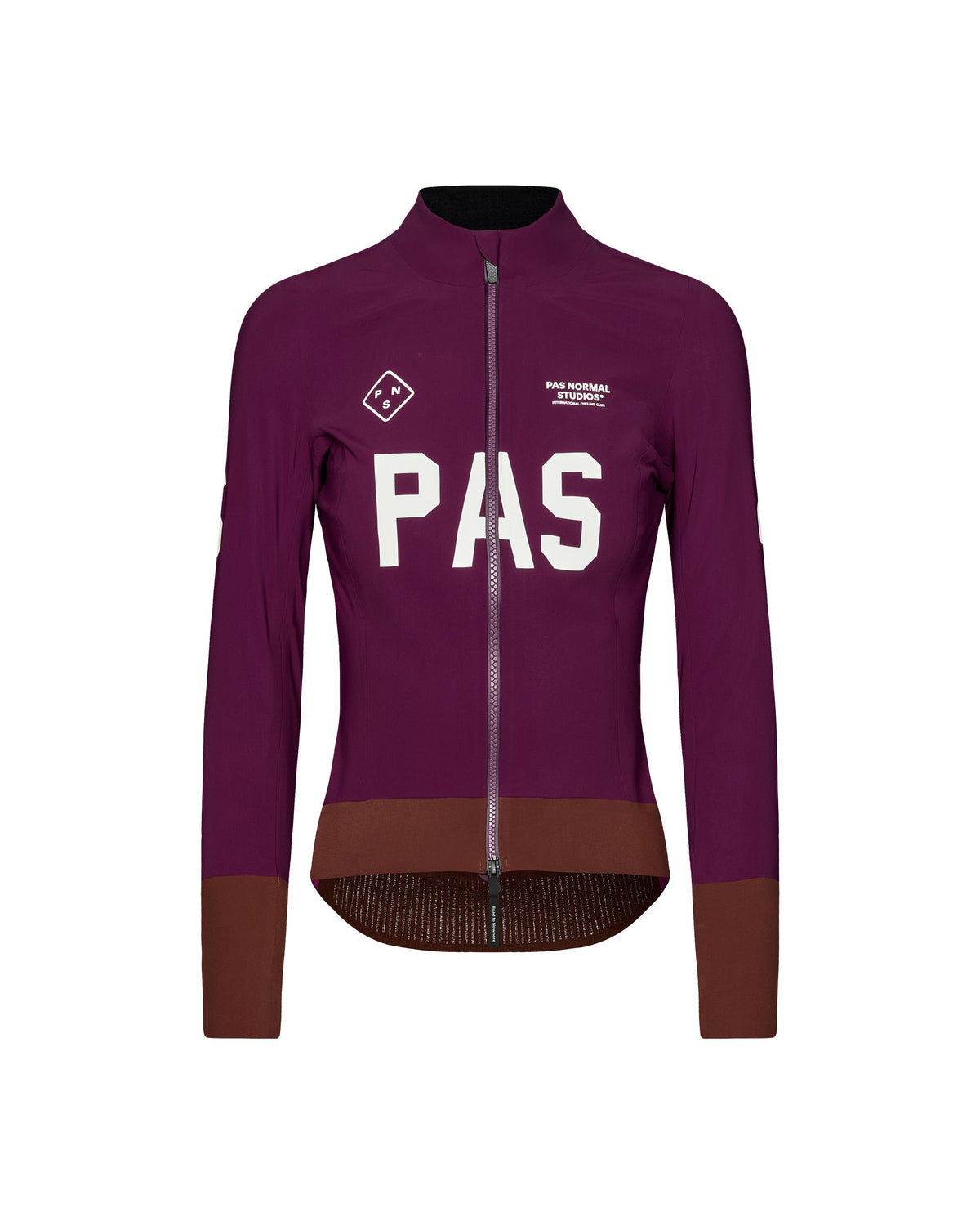 Chaqueta térmica mujer Pas Normal Studios PAS Mechanism Dark Purple, vista frontal #Color_Dark Purple