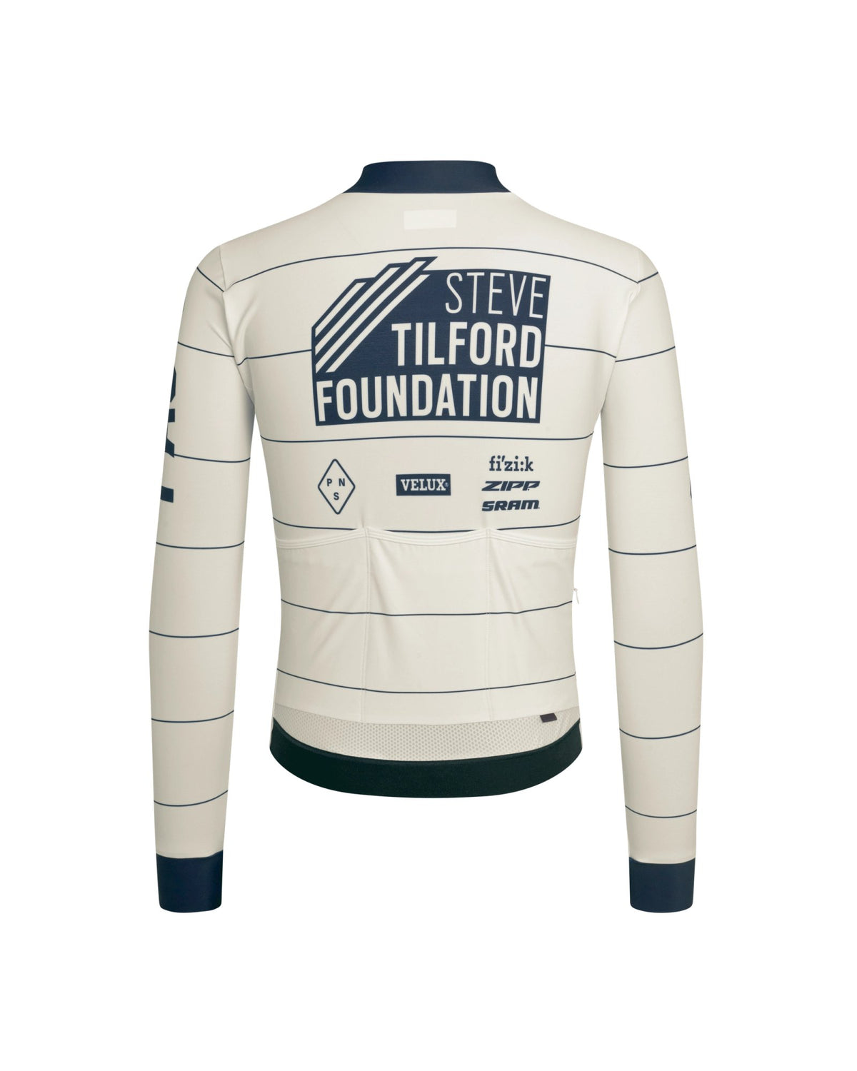 Maillot largo Pas Normal Studios STFR Mechanism en Off White, vista trasera #Color_Off White