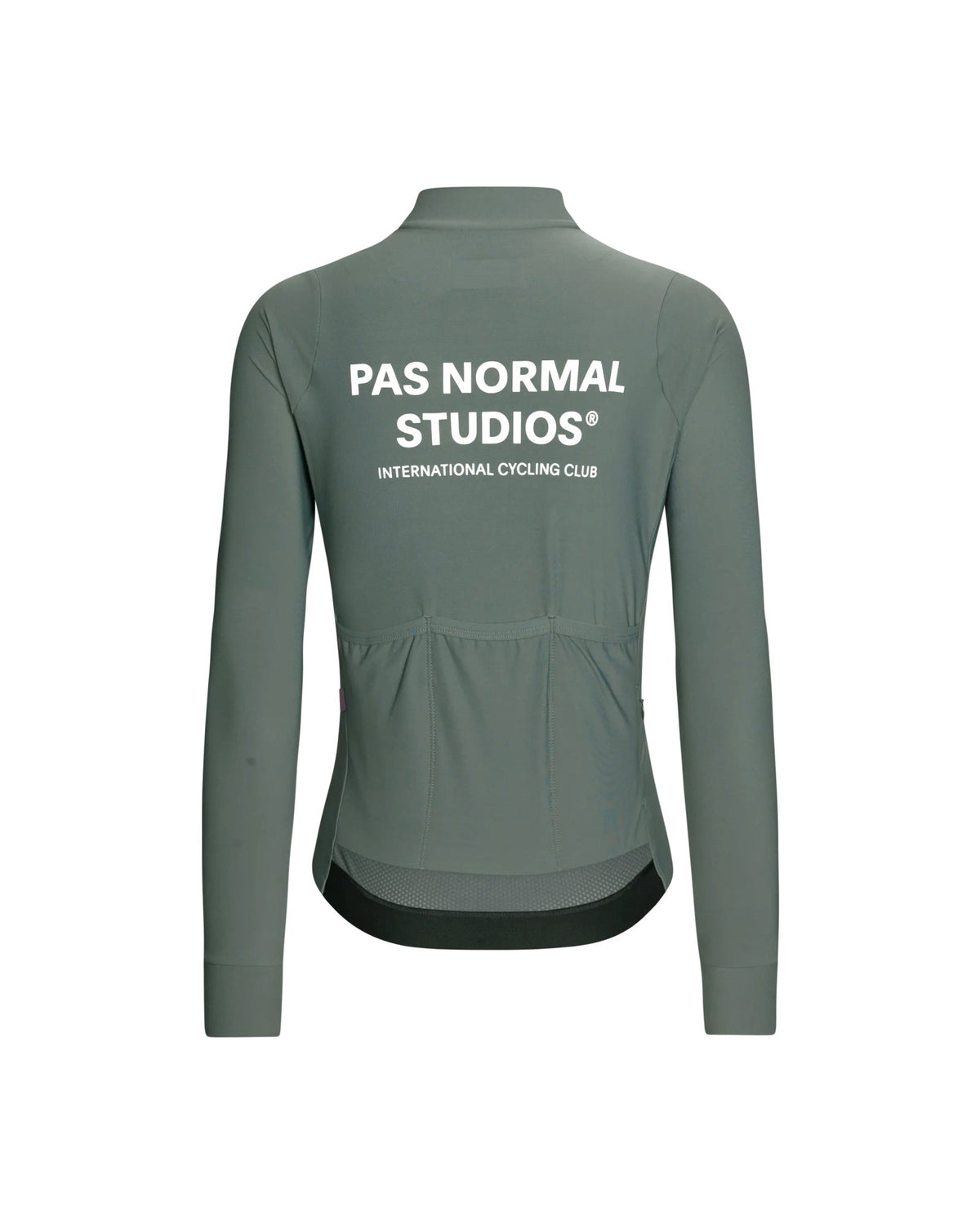 Maillot Largo Mujer Pas Normal Studios Mechanism en Dark Moss, vista trasera #Color_Dark Moss