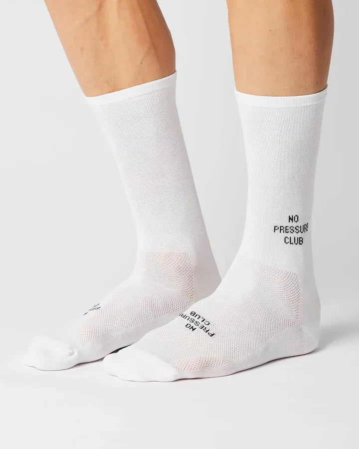 Calcetines Fingerscrossed CLASSIC ICONIC NO PRESSURE CLUB White