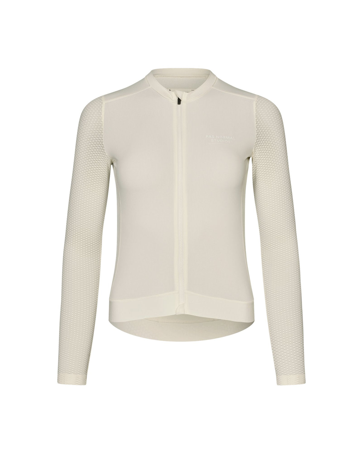 Maillot largo de mujer Pas Normal Studios Essential Light en Off White, vista frontal #Color_Off White