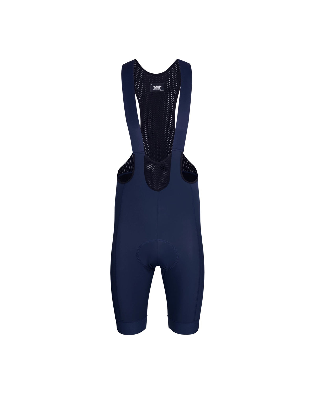Culotte corto Pas Normal Studios Mechanism Deep Winter en Navy, vista frontal de estudio #Color_Navy