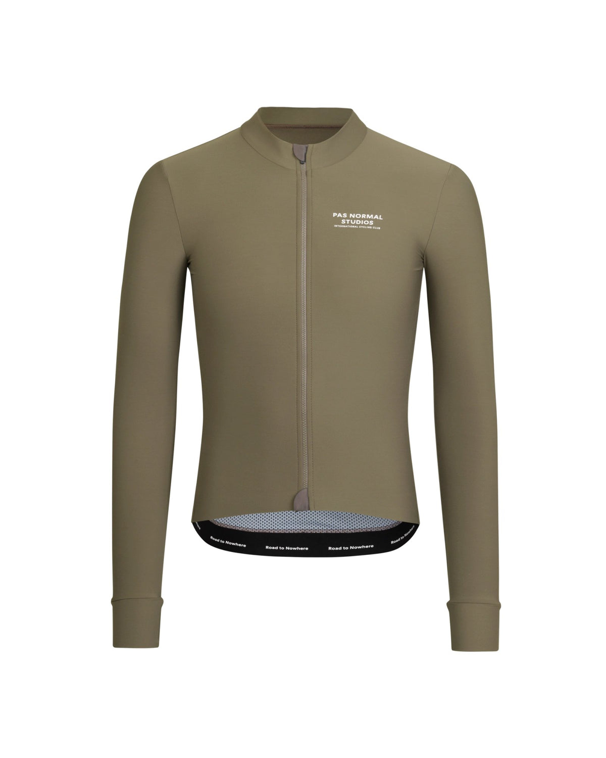 Maillot Largo Pas Normal Studios Mechanism en Earth, vista frontal #Color_Earth