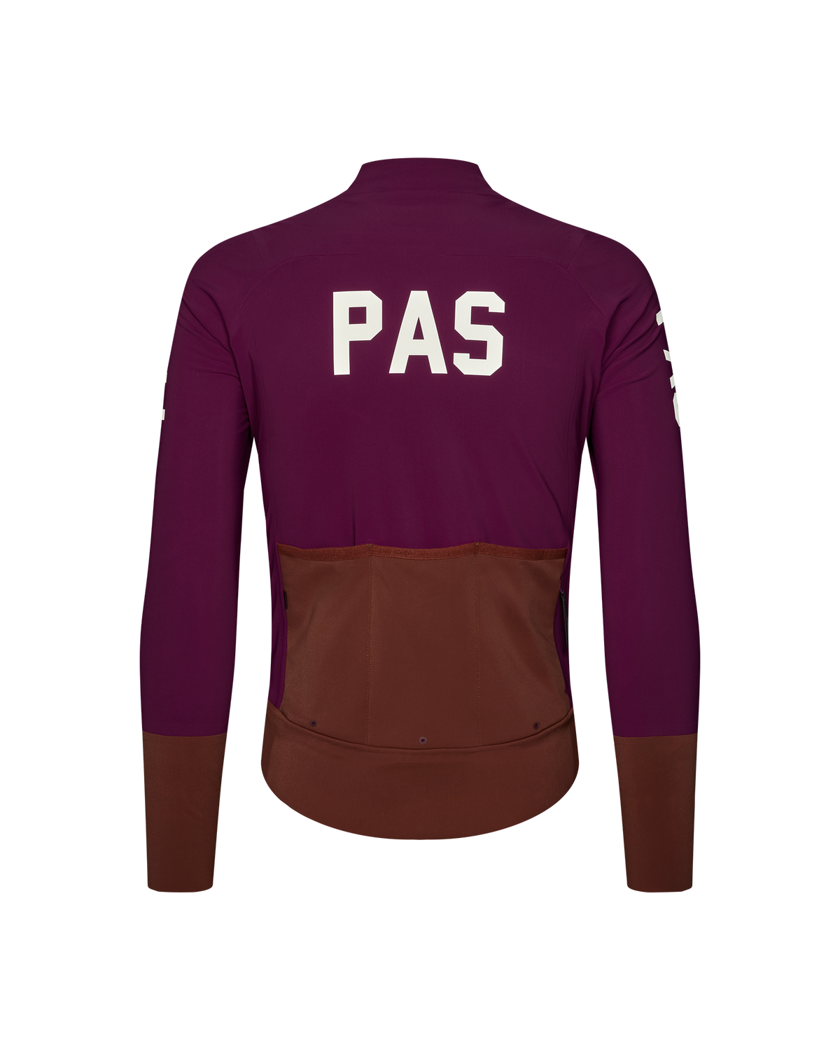 Chaqueta Térmica Hombre Pas Normal Studios PAS Mechanism Thermal en Dark Purple, vista trasera #Color_Dark Purple