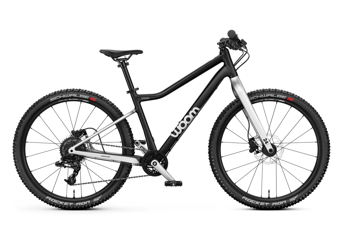 Bicicleta de Montaña Infantil woom OFF 5 en Negro, lateral #Color_Negro