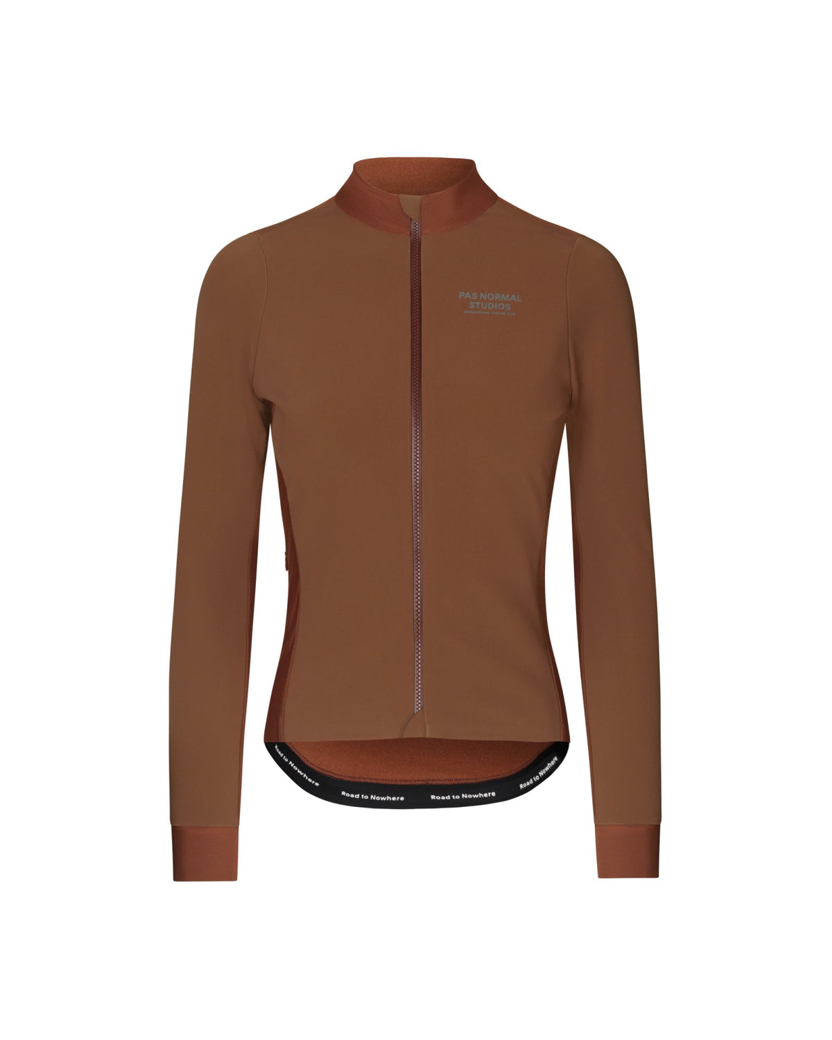 Maillot Mujer Pas Normal Studios Mechanism Thermal en Hazel, vista frontal #Color_Hazel