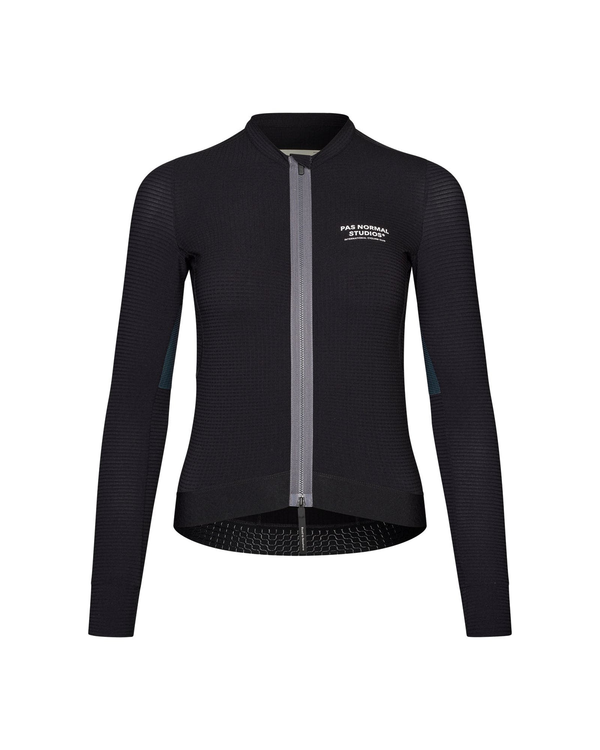 Maillot largo de mujer Pas Normal Studios Escapism en Black, vista frontal #Color_Black