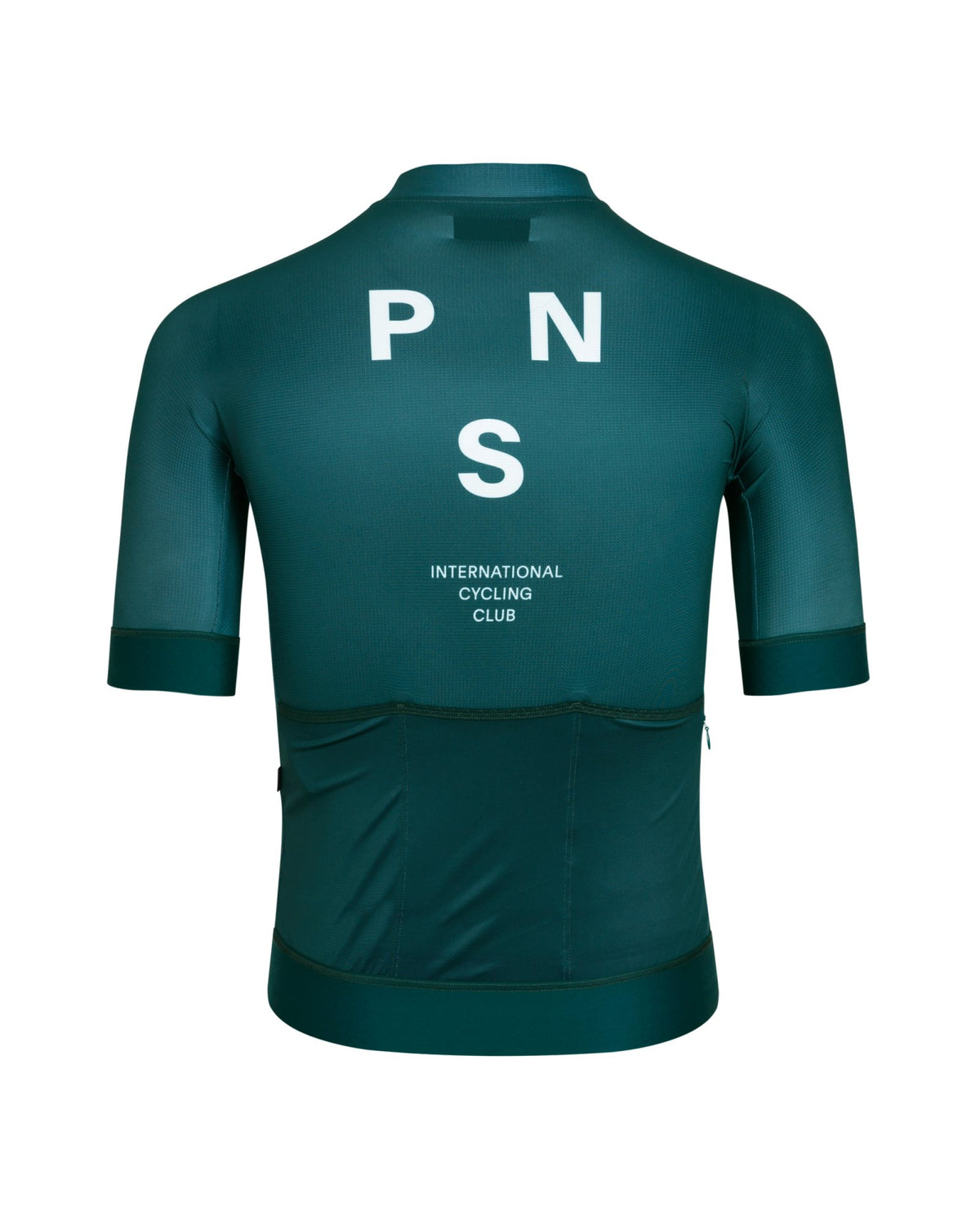 Maillot Corto Pas Normal Studios Mechanism en Petroleum, producto plano por detrás #Color_Petroleum