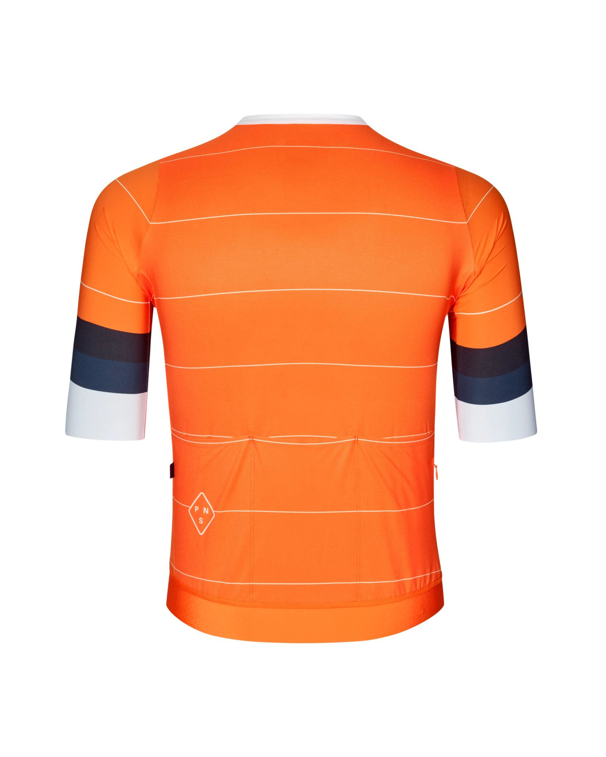 Maillot corto Pas Normal Studios Solitude Late Drop en Amber, vista trasera #Color_Amber
