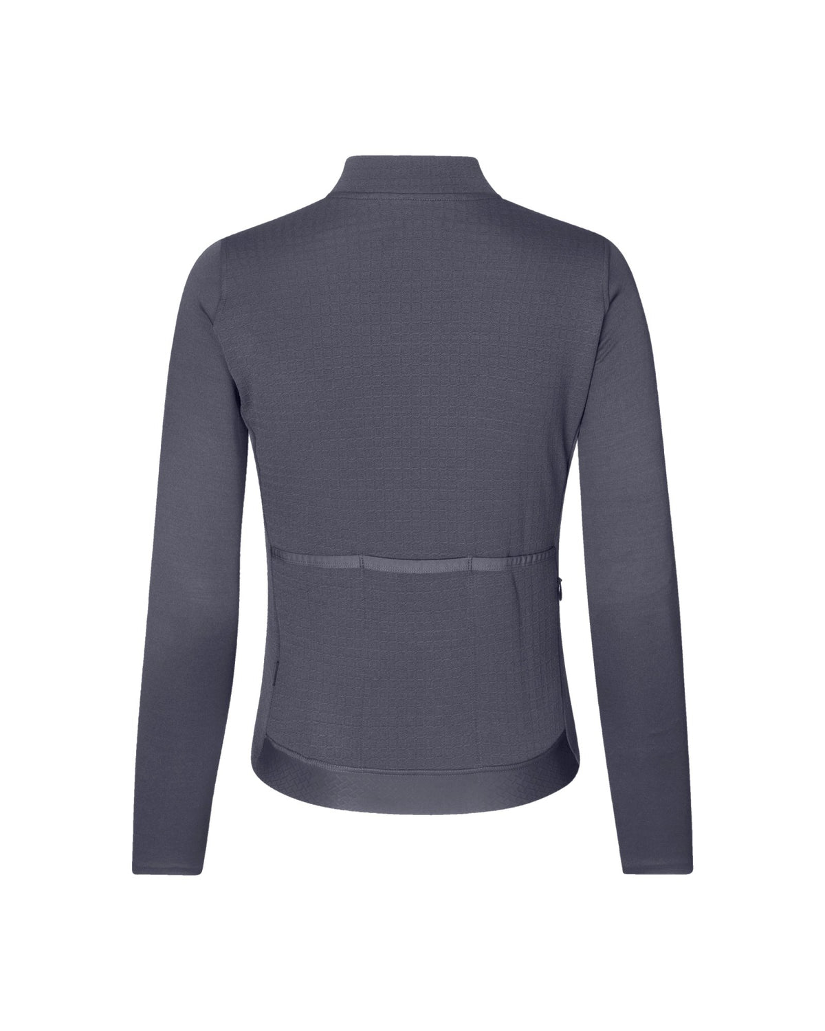 Maillot largo de mujer Pas Normal Studios Escapism Wool en Steel, vista trasera #Color_Steel