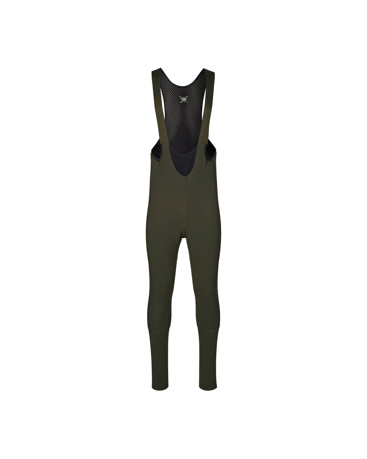 Culotte largo Pas Normal Studios Mechanism Deep Winter en Dark Olive, vista frontal de estudio #Color_Dark Olive
