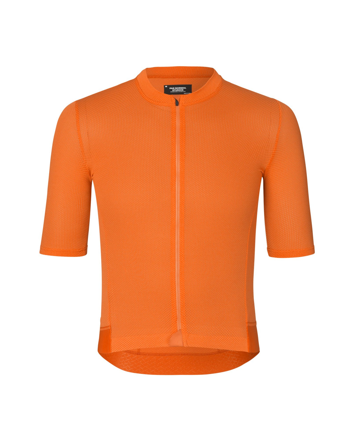 Maillot corto Pas Normal Studios Solitude Mesh en Bright Orange, vista frontal #Color_Bright Orange