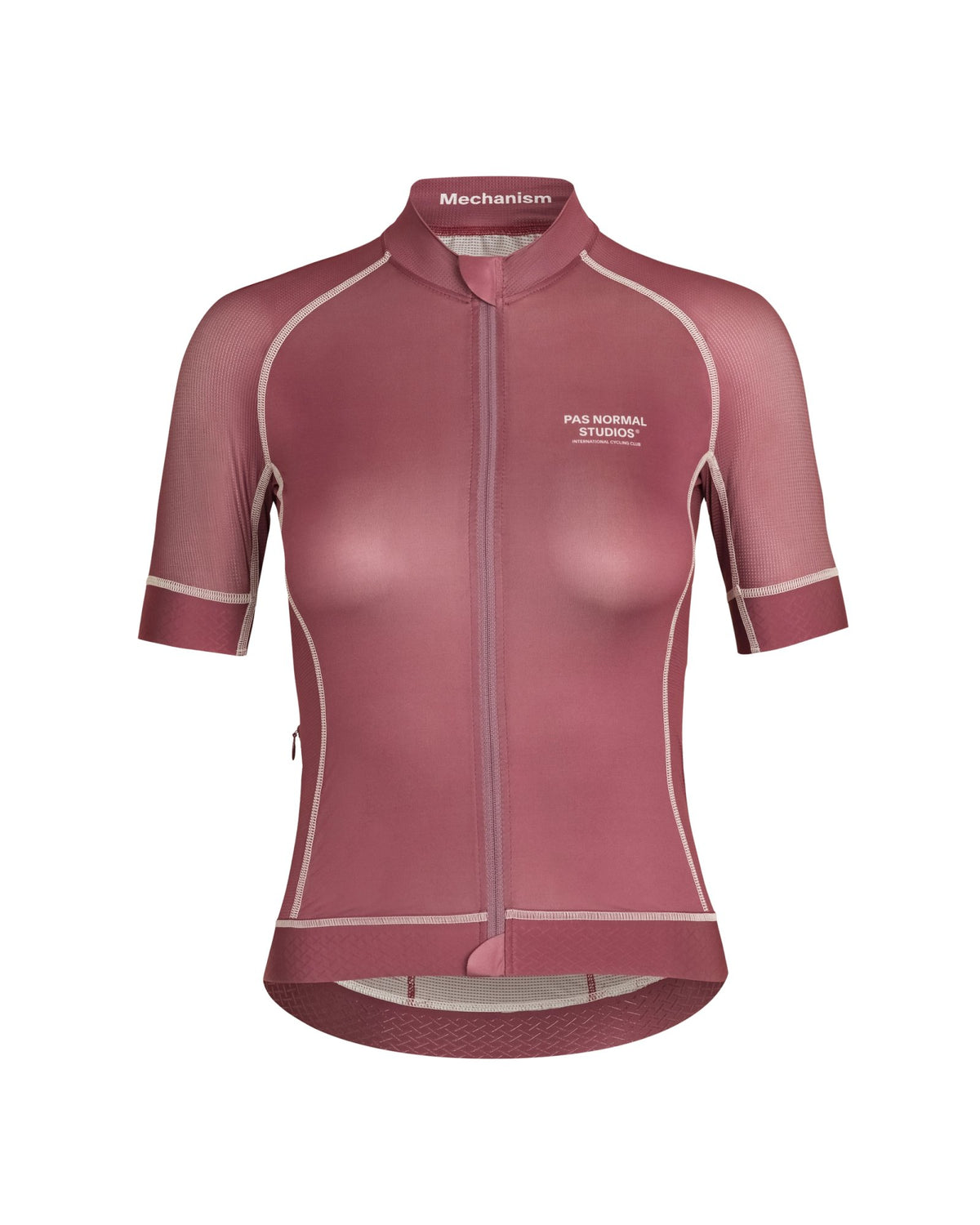 Maillot Corto Mujer Pas Normal Studios Mechanism en Dusty Mauve, bodegón frontal #Color_Dusty Mauve