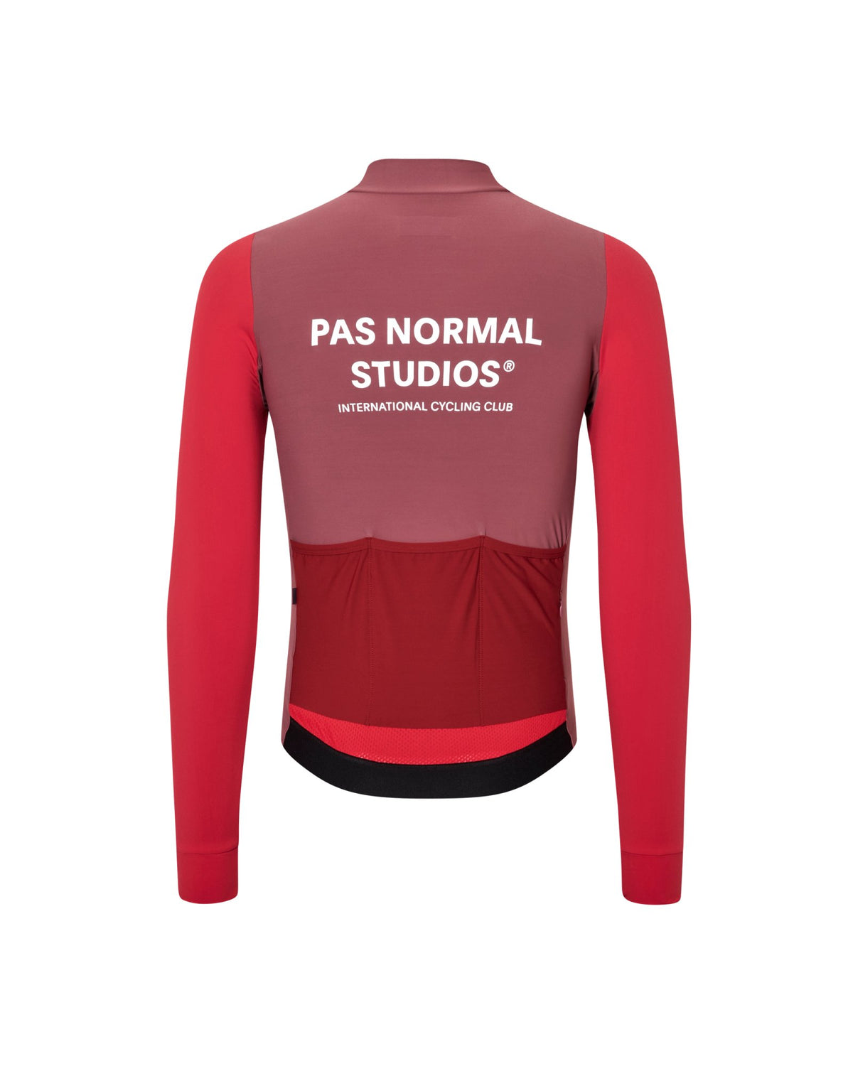 Maillot Largo Pas Normal Studios Mechanism en Color Block Red, vista trasera #Color_Color Block Red
