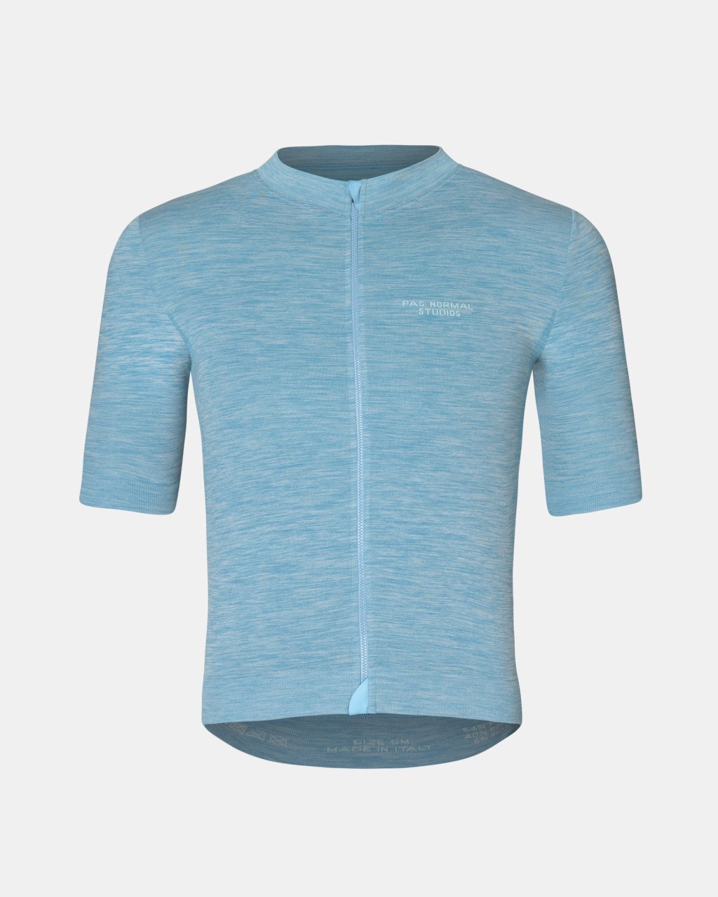 Maillot Corto Pas Normal Studios Escapism Knit en Blue, producto plano sobre fondo #Color_Blue