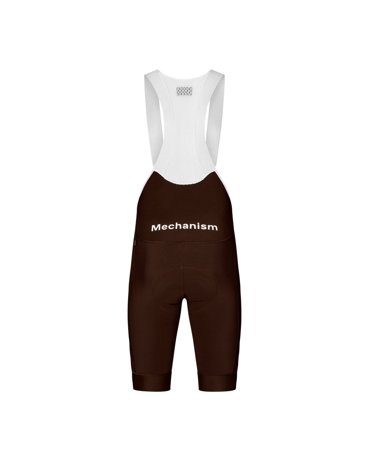 Culotte corto Pas Normal Studios Mechanism Thermal en Dark Coffee, vista trasera de estudio #Color_Dark Coffee
