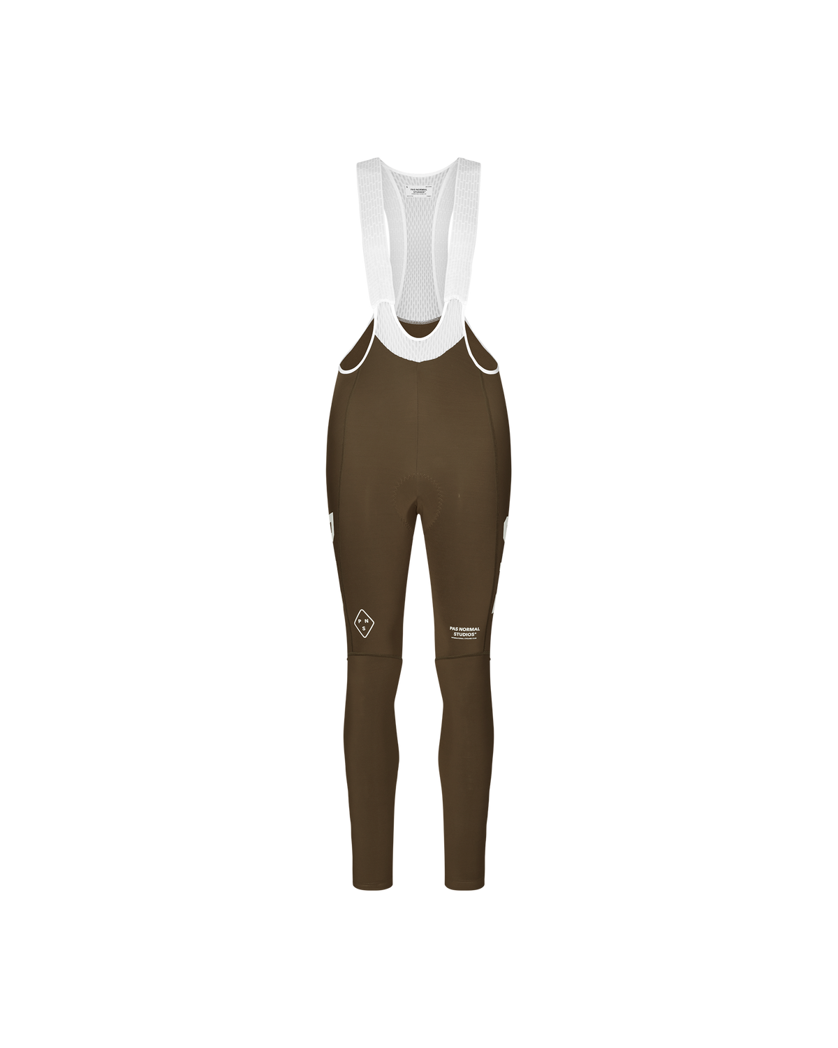 Culotte Largo Mujer Pas Normal Studios PAS Mechanism Thermal en Dark Earth, vista frontal #Color_Dark Earth