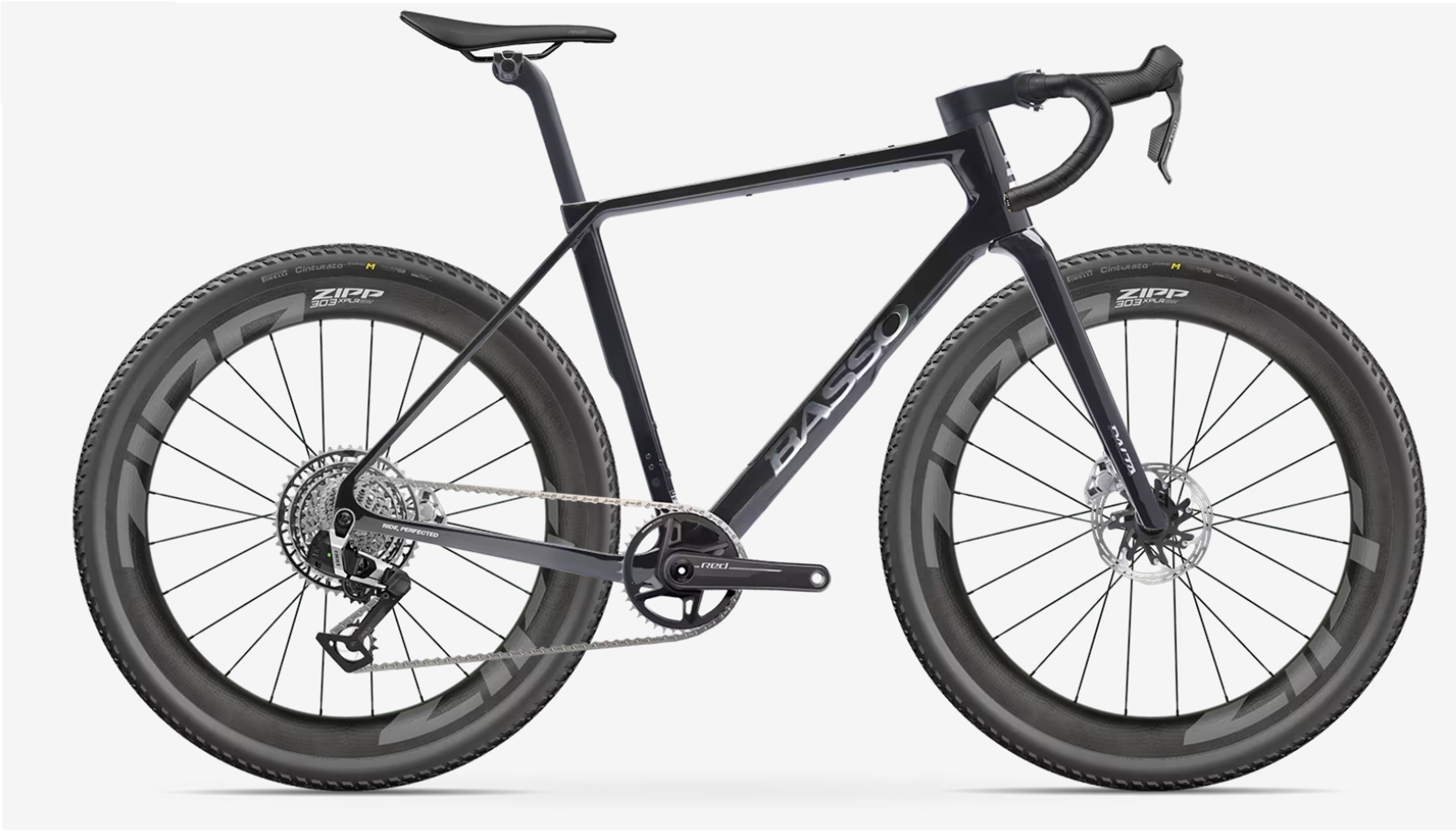 Bicicleta Basso Palta III Sram Red XPLR AXS + Ruedas Zipp 303 XPLR SW