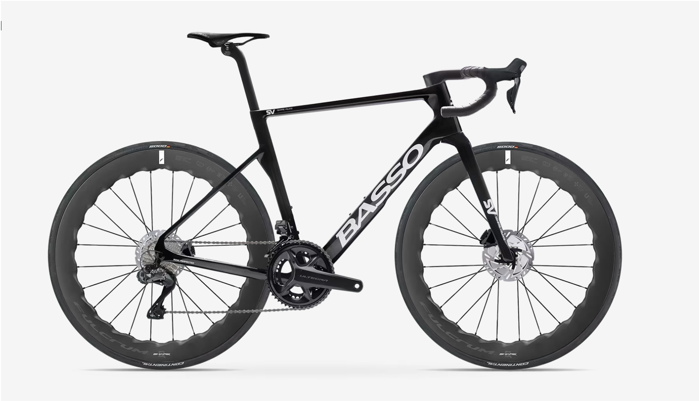 Bicicleta Basso SV Shimano Dura Ace Di2+Ruedas Fulcrum Sharq 57