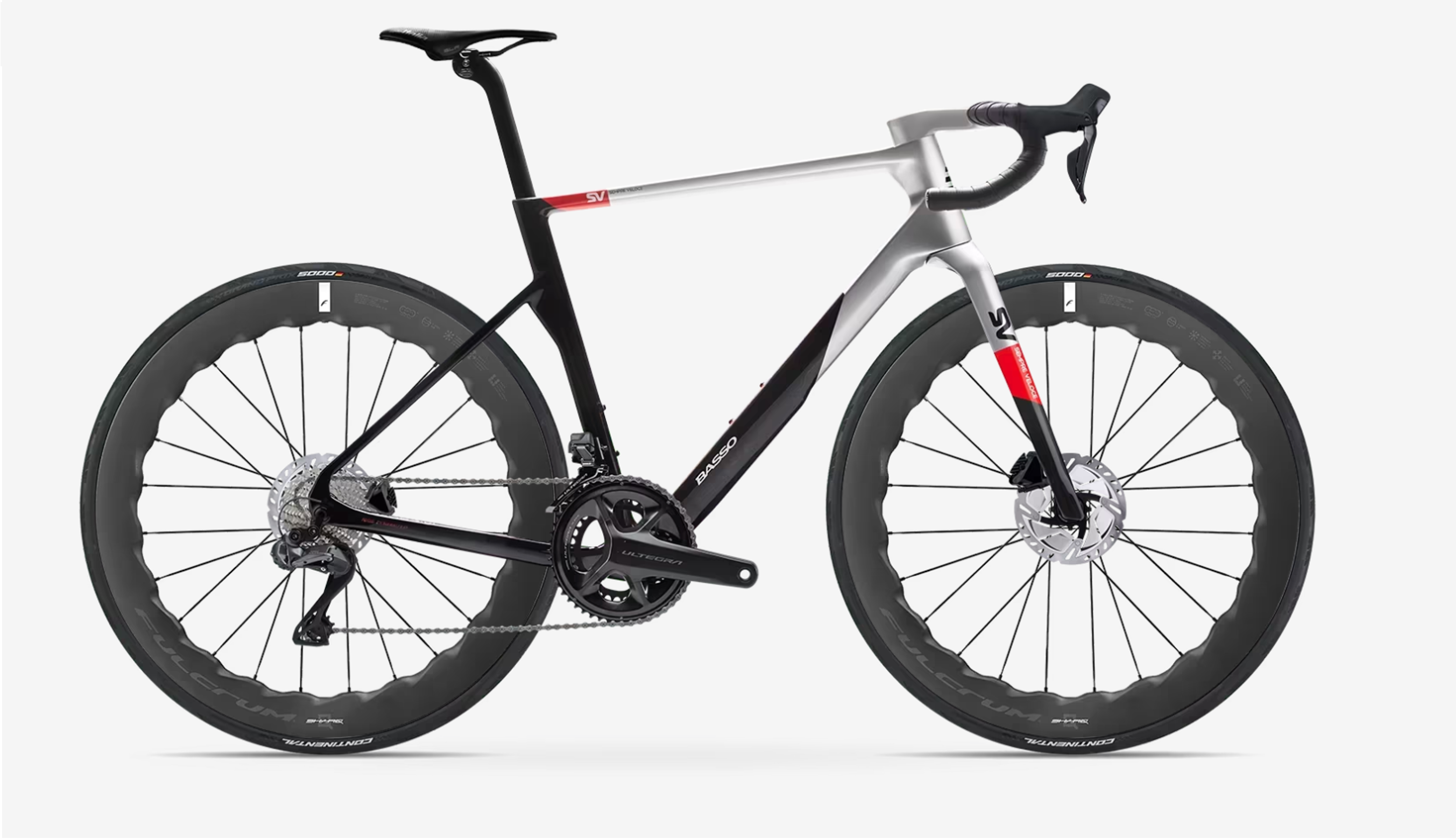 Bicicleta Basso SV Shimano Ultegra 8170 Di2+Ruedas Fulcrum Sharq 57