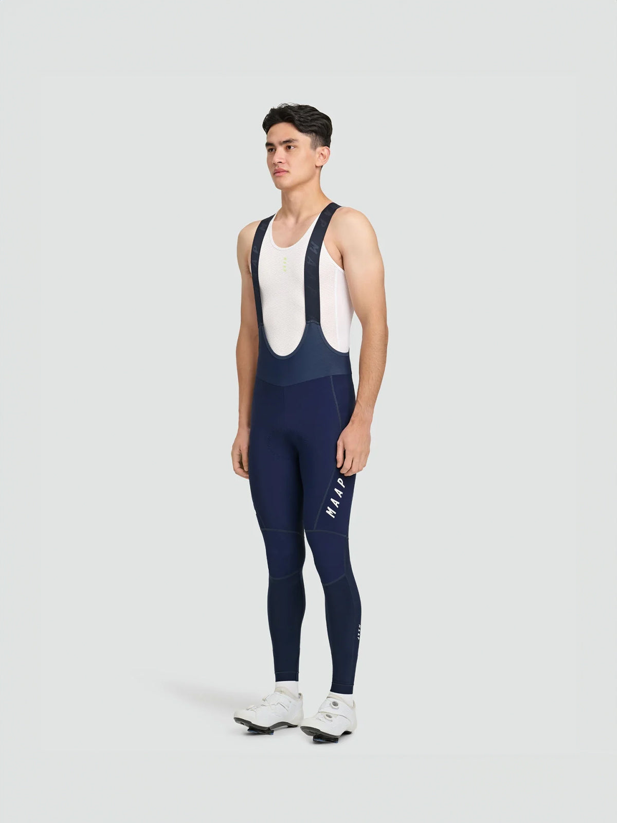 Culotte largo MAAP Apex Deep Winter Bib Tight en Navy, vista alternativa #Color_Navy