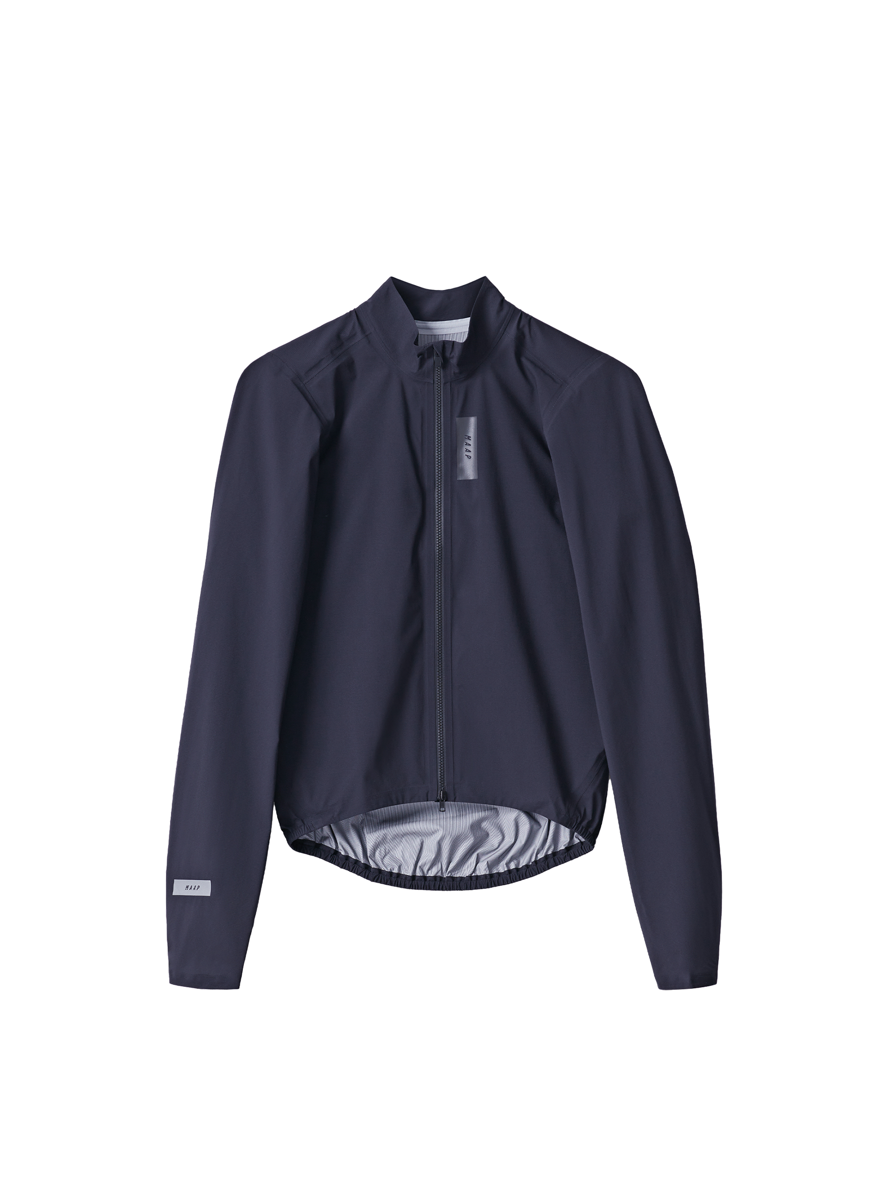 Chaqueta MAAP Atmos Jacket en Black, producto plano sobre fondo #Color_Black