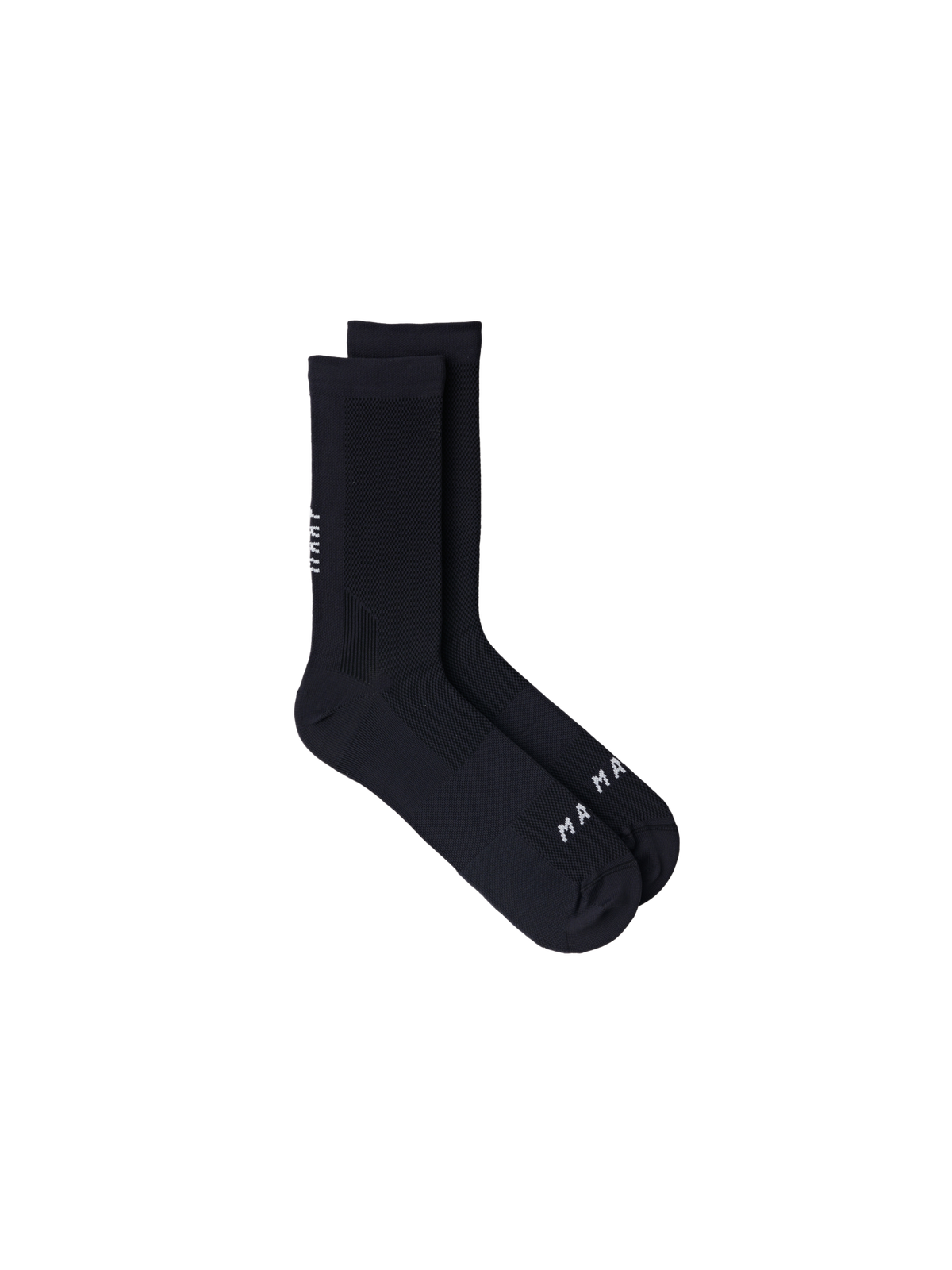 Calcetines Maap Division Mono Sock Negro producto plano #Color_Negro
