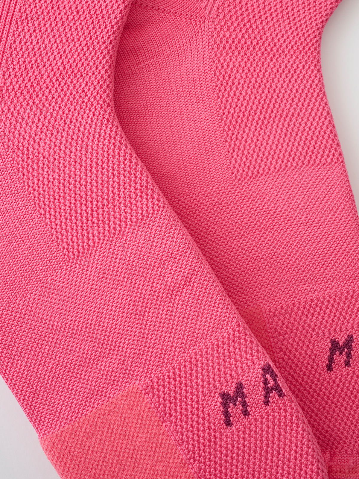 Calcetines Maap Division Mono Sock Rosa detalle #Color_Rosa