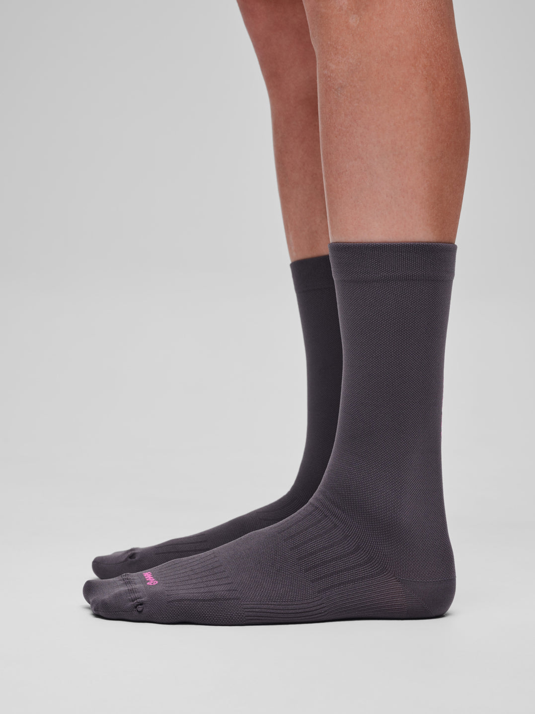 Calcetines Maap Team Sock Long Gris detalle #Color_Gris