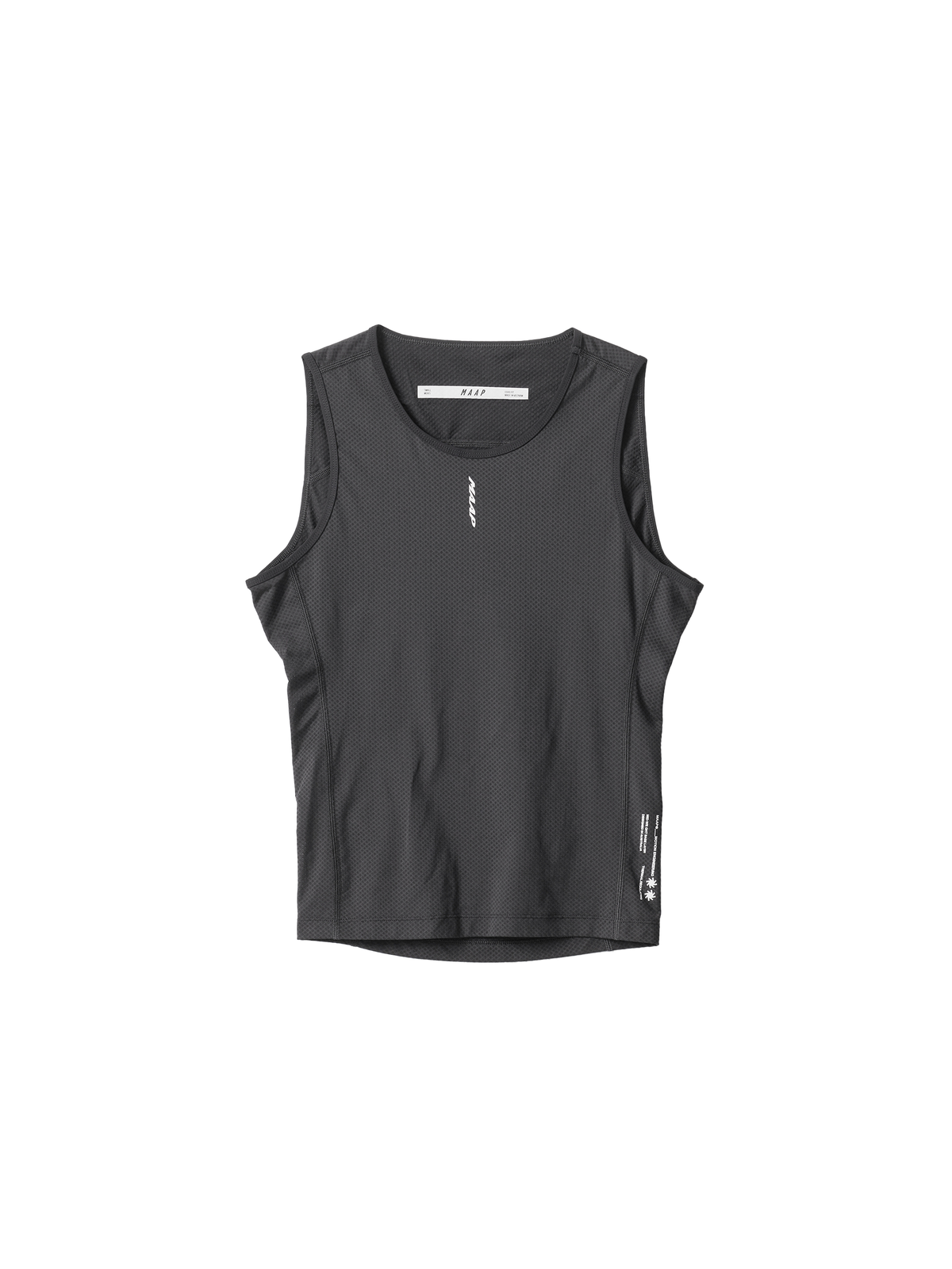 Camiseta interior Team Midweight Negro producto frontal #Color_Negro