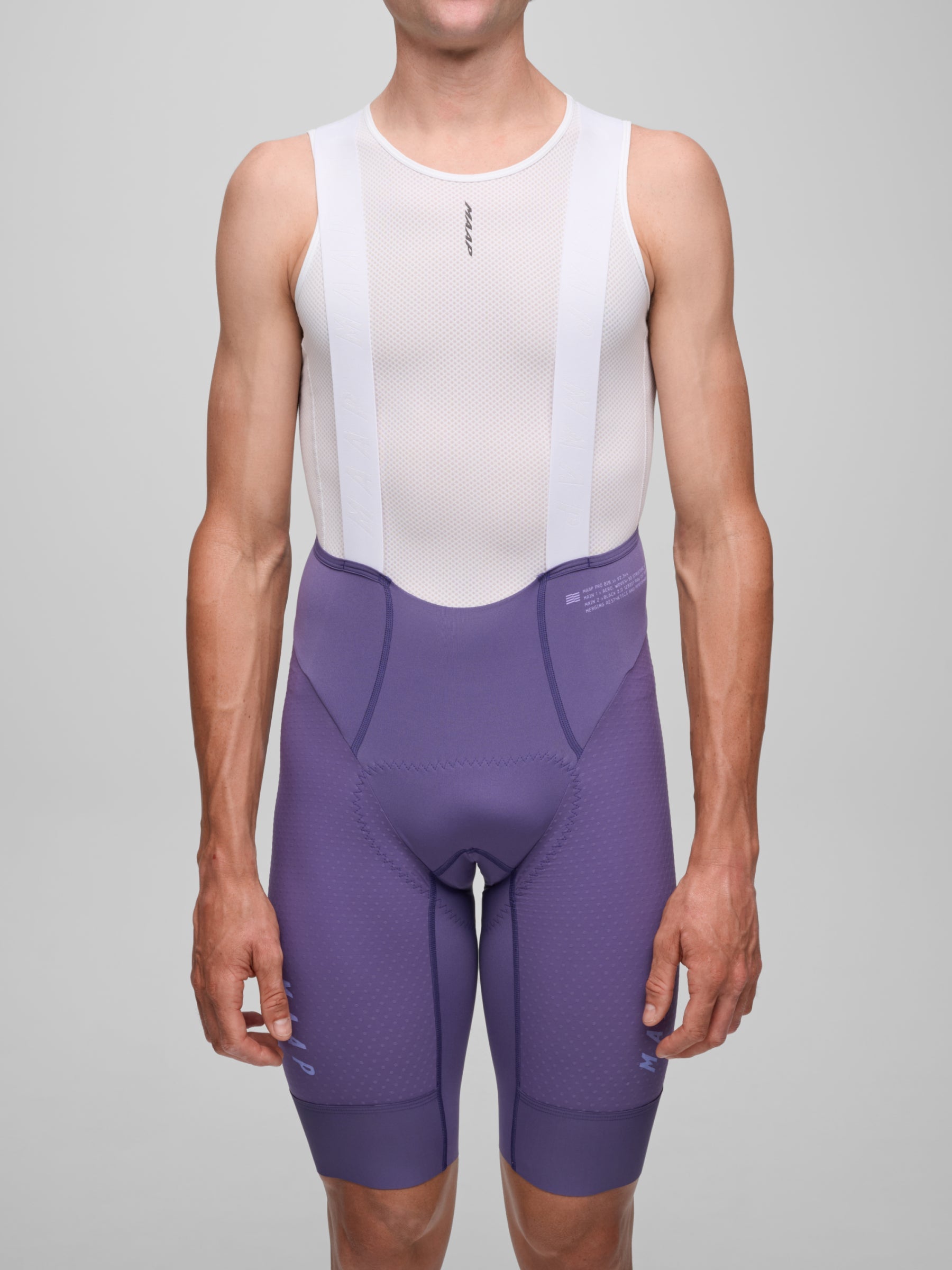 Culotte MAAP Pro Bib 2.0 en Iolite Purple, vista alternativa #Color_Iolite Purple