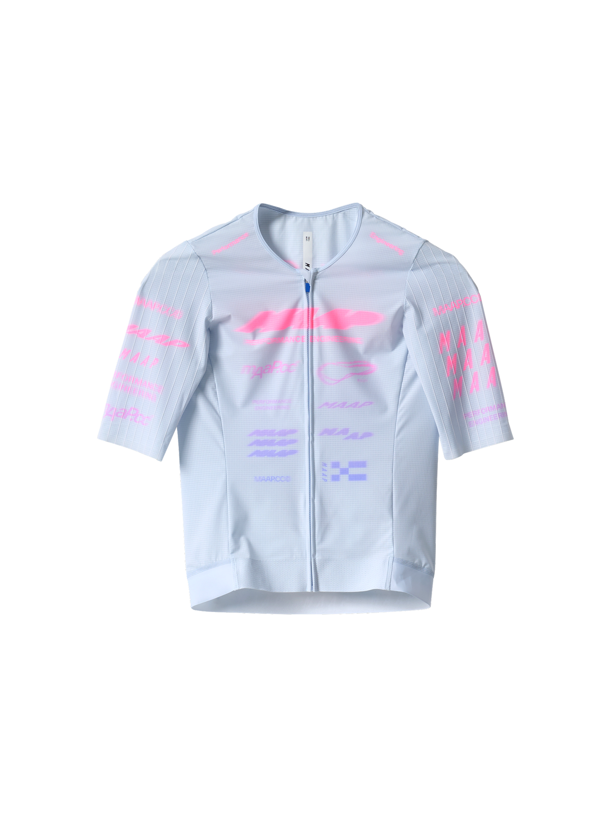 Maillot MAAP Beta Pro Aero Jersey en Xenon Purple, producto plano sobre fondo #Color_Xenon Purple