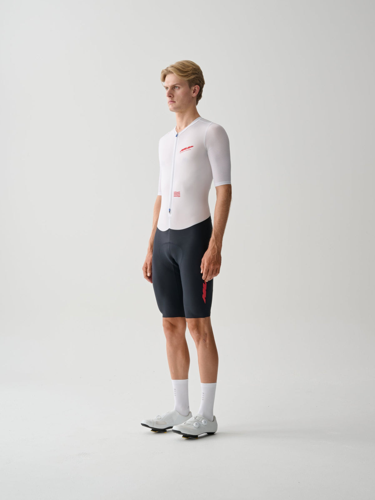 Mono MAAP Eclipse Pro Race Suit en White/Infrared, imagen principal #Color_White/Infrared