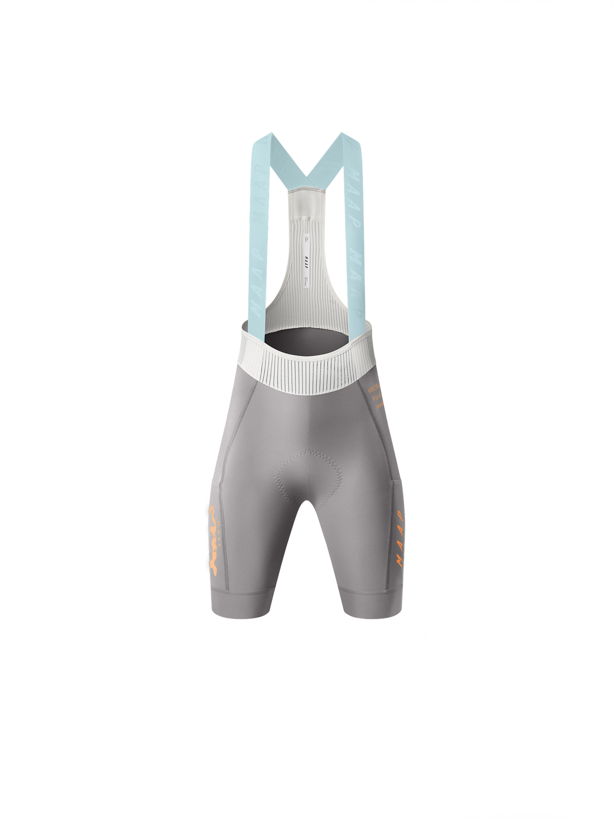 Culotte Corto Mujer Maap Strata Team Bib Evo Cargo Gris producto plano #Color_Gris