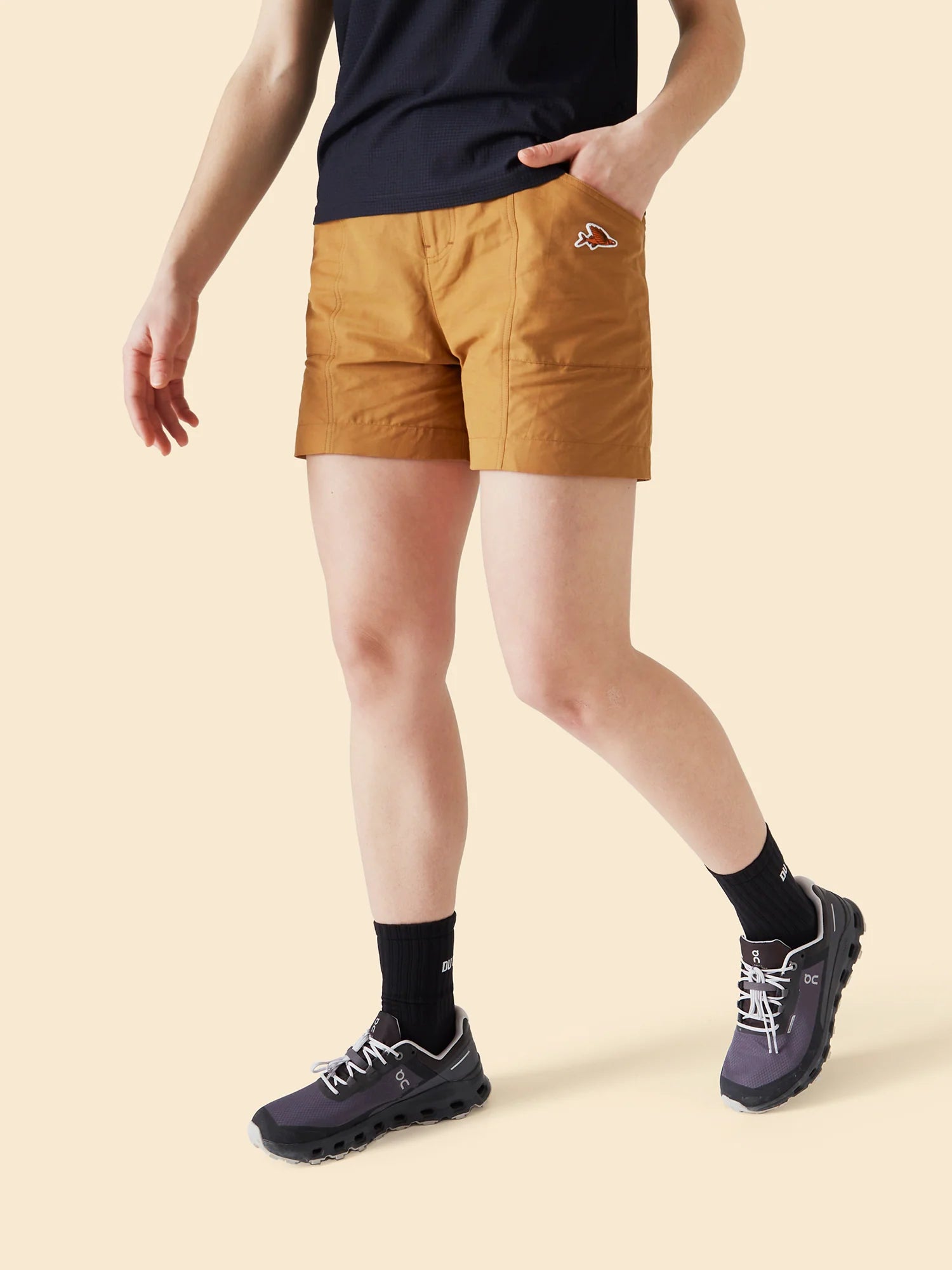 Pantalones Cortos Mujer Evie Café Du Cycliste