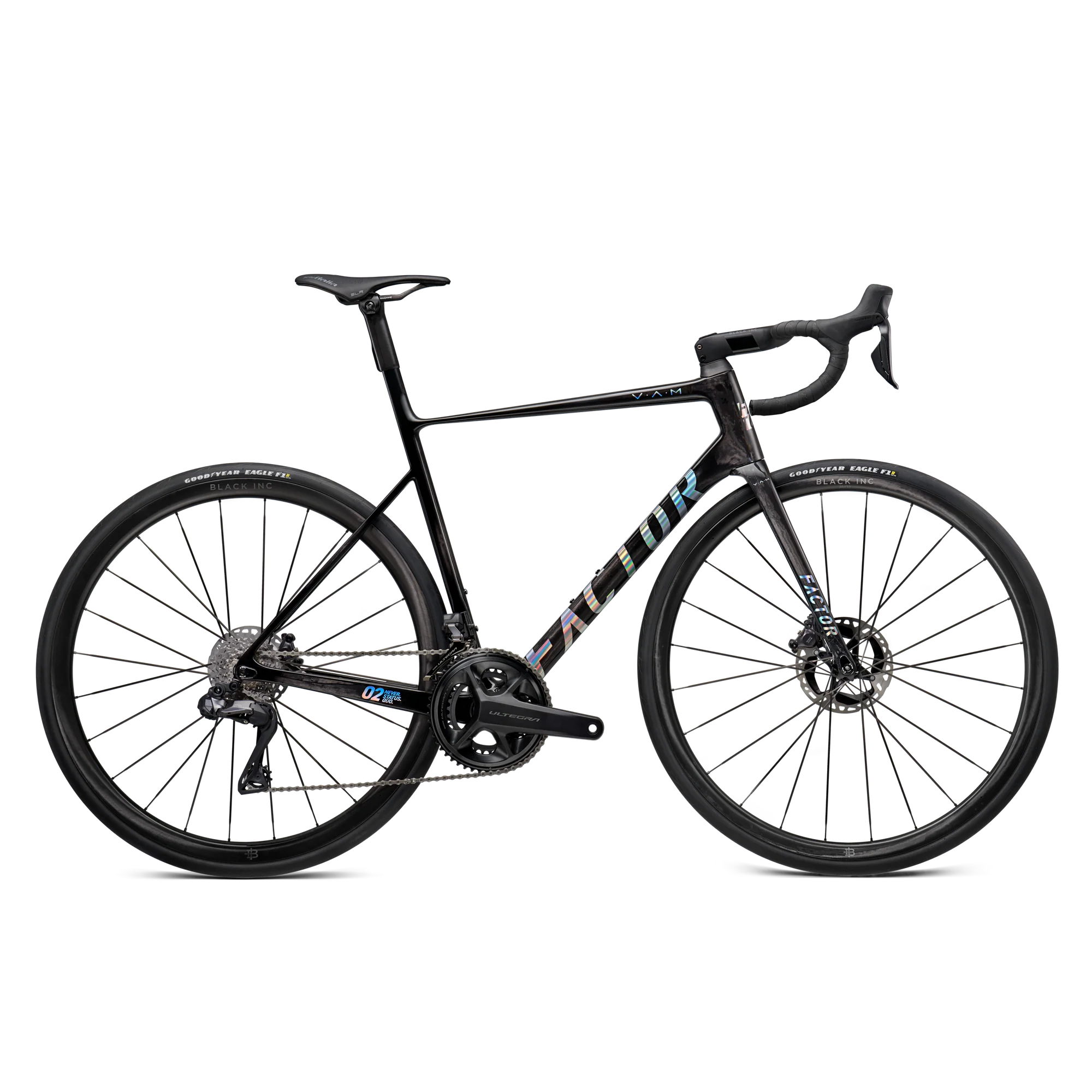 Bicicleta de carretera Factor o2 VAM SRAM Red w/ Power Meter