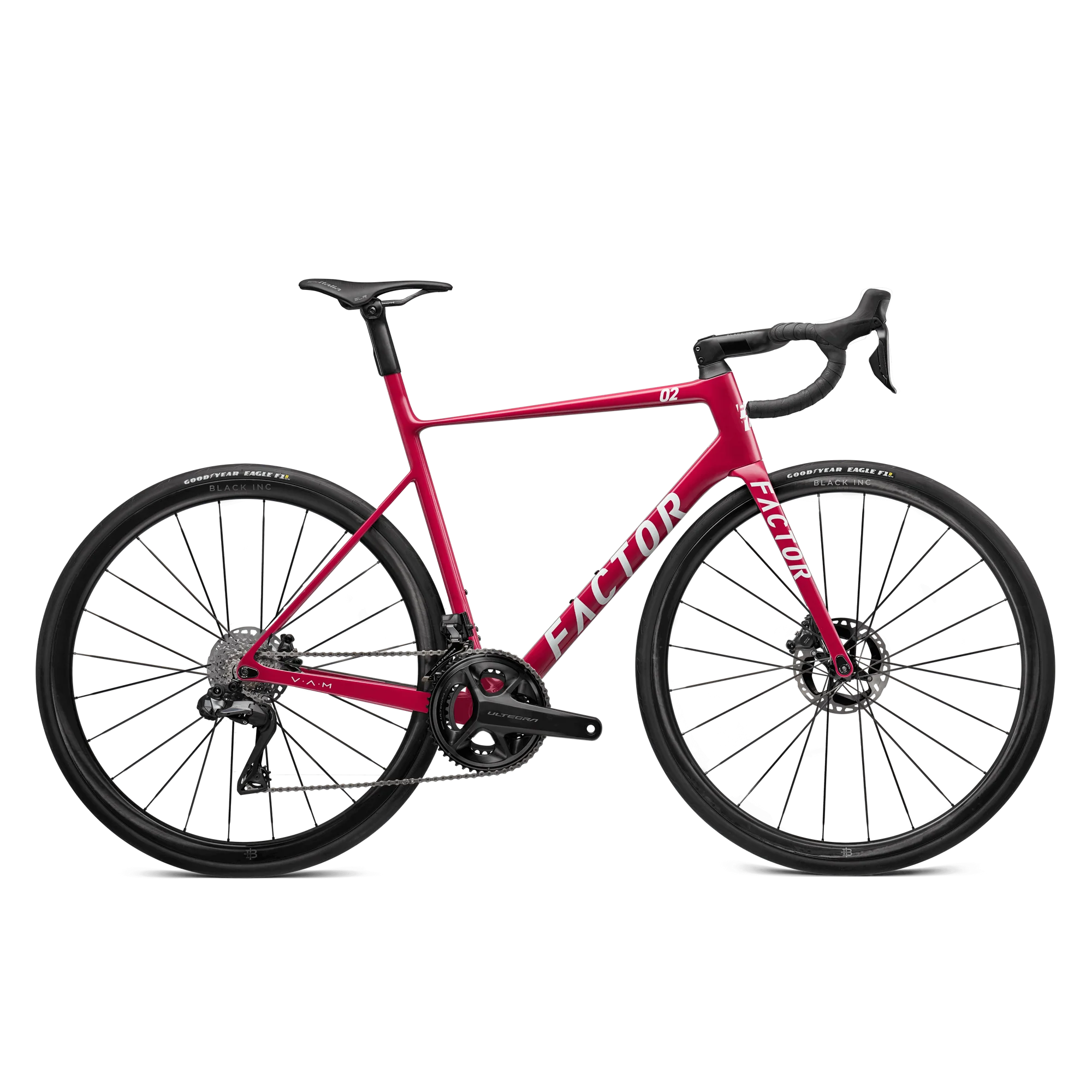 Bicicleta de carretera Factor o2 VAM Shimano Ultegra