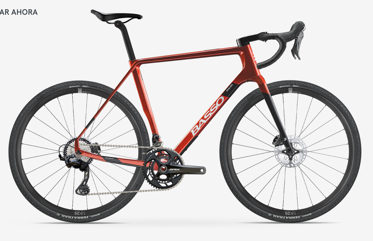 Bicicleta Basso Palta Shimano GRX 2x12 820