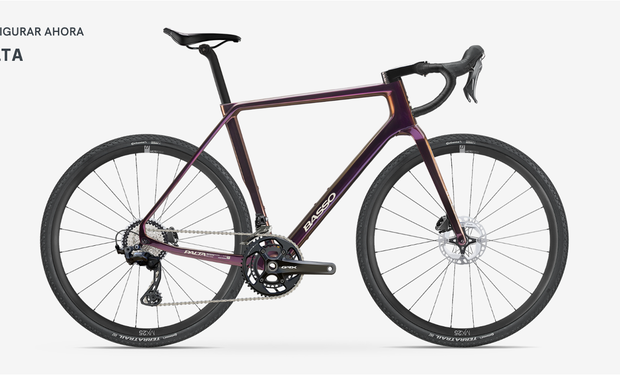 Bicicleta Basso Palta Shimano GRX 2x12 820