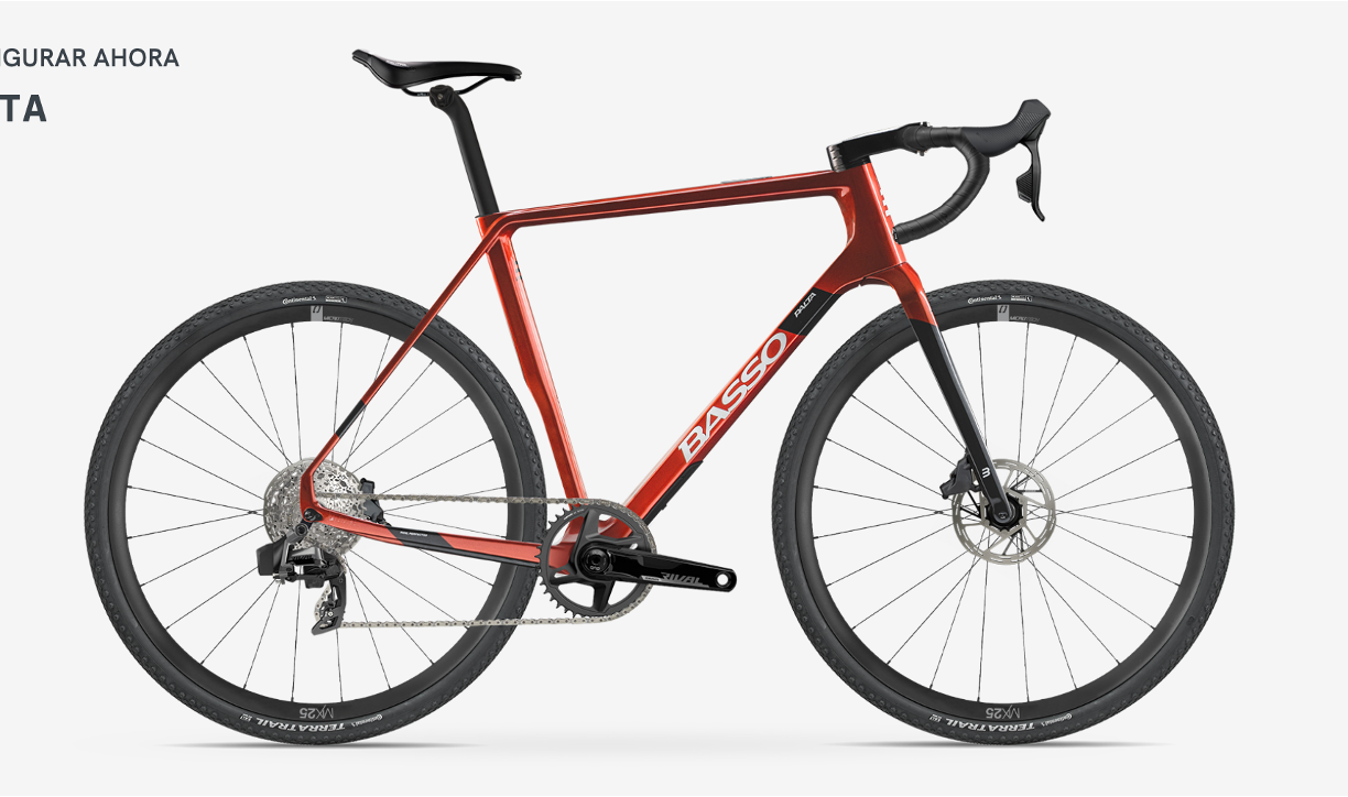 Bicicleta Basso Palta Sram Rival 1x12 AXS XPLR