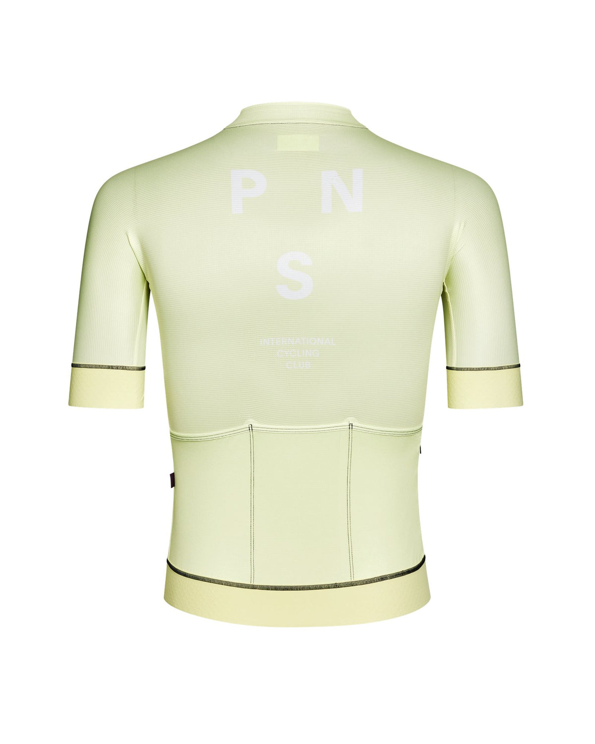 Maillot Corto Pas Normal Studios Mechanism en Dusty Lime, producto plano por detrás #Color_Dusty Lime