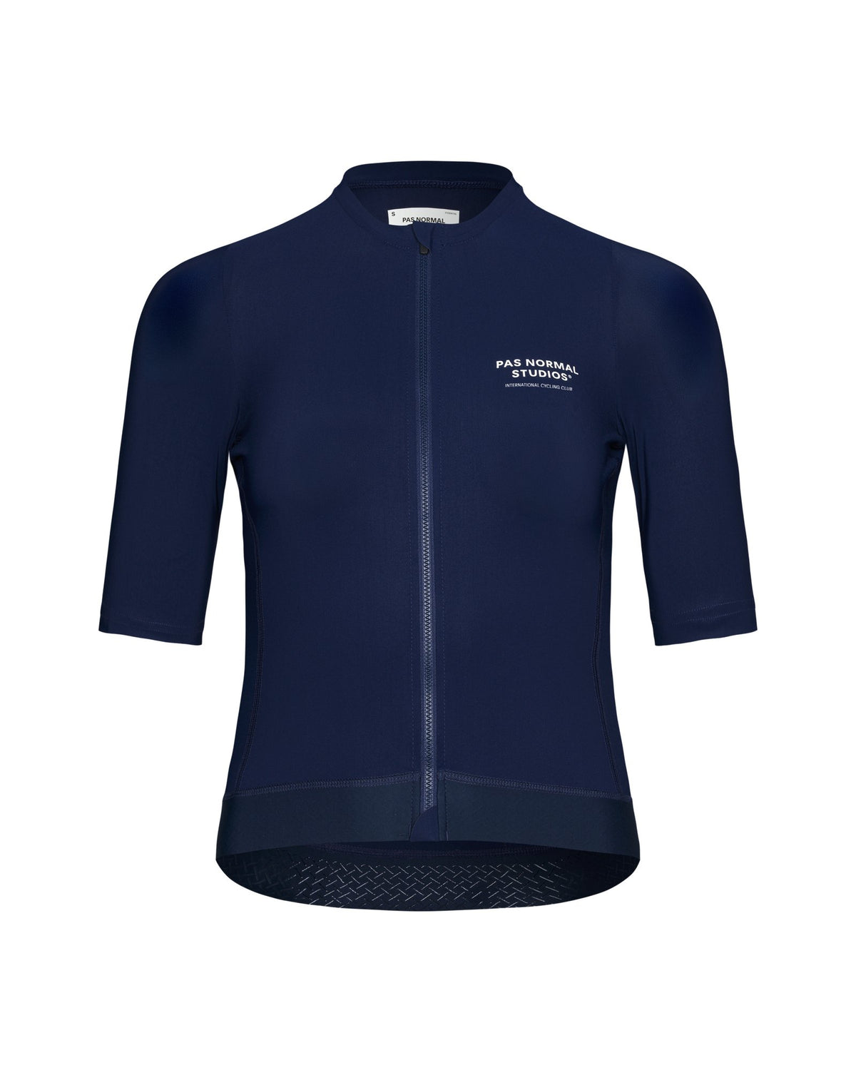 Maillot corto de mujer Pas Normal Studios Essential en Navy, vista frontal #Color_Navy