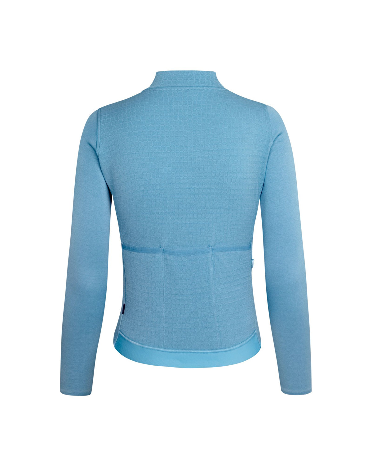 Maillot largo de mujer Pas Normal Studios Escapism Wool en Sky Blue, vista trasera #Color_Sky Blue