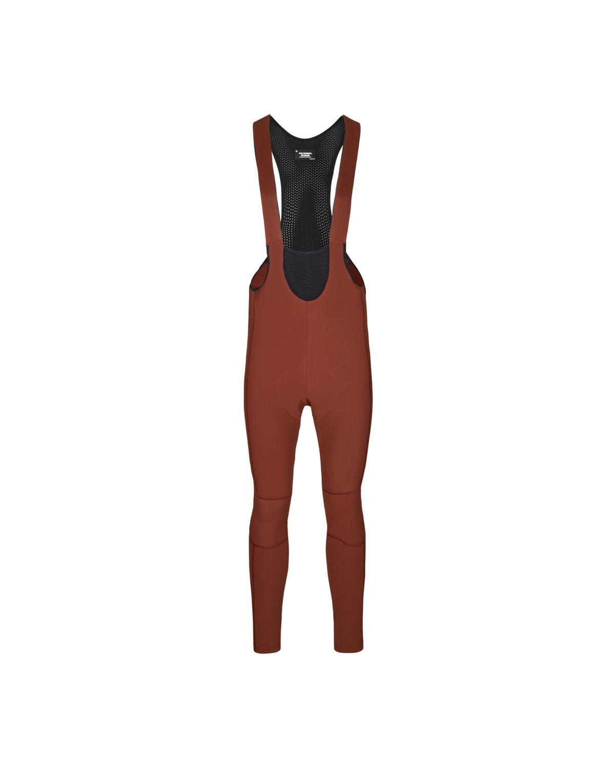 Culotte largo Pas Normal Studios Mechanism Deep Winter en Mahogany, vista frontal de estudio #Color_Mahogany